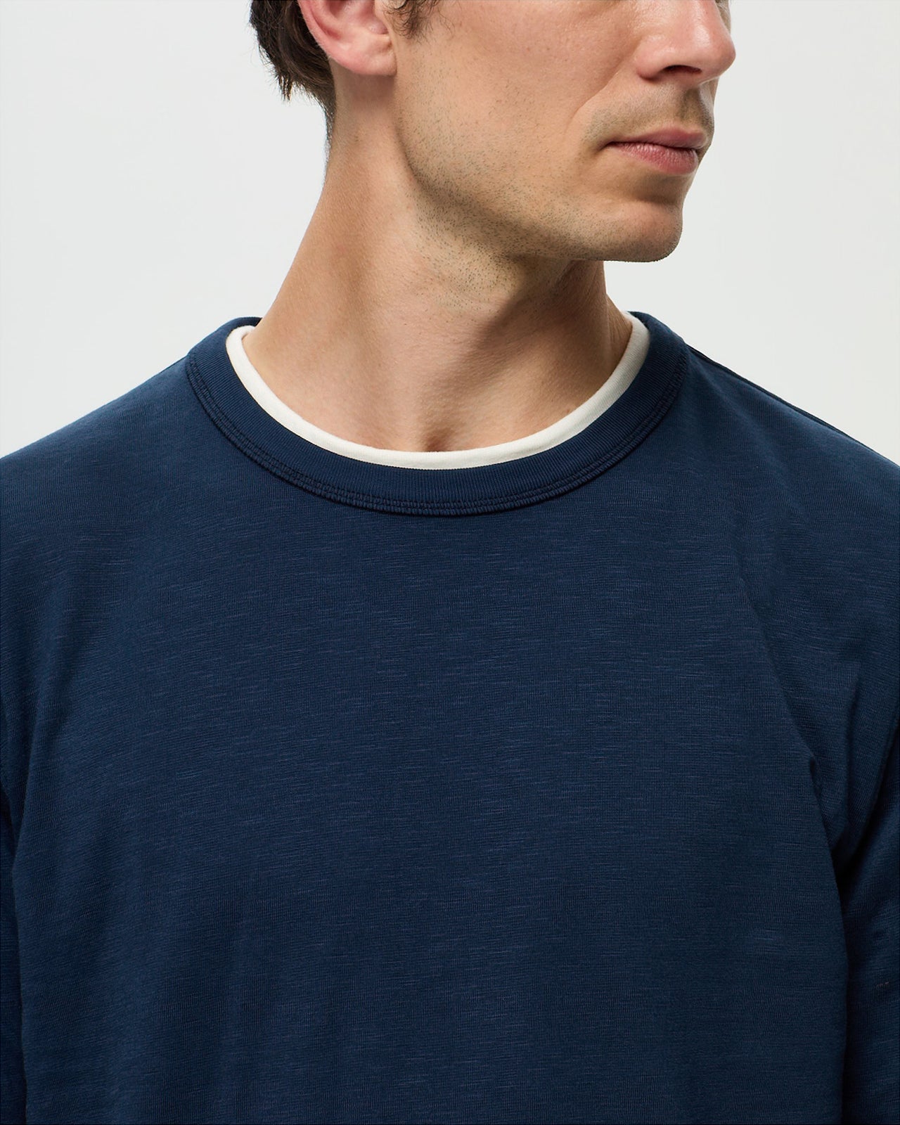 T-shirt GARRET Flamme - Bleu Indigo