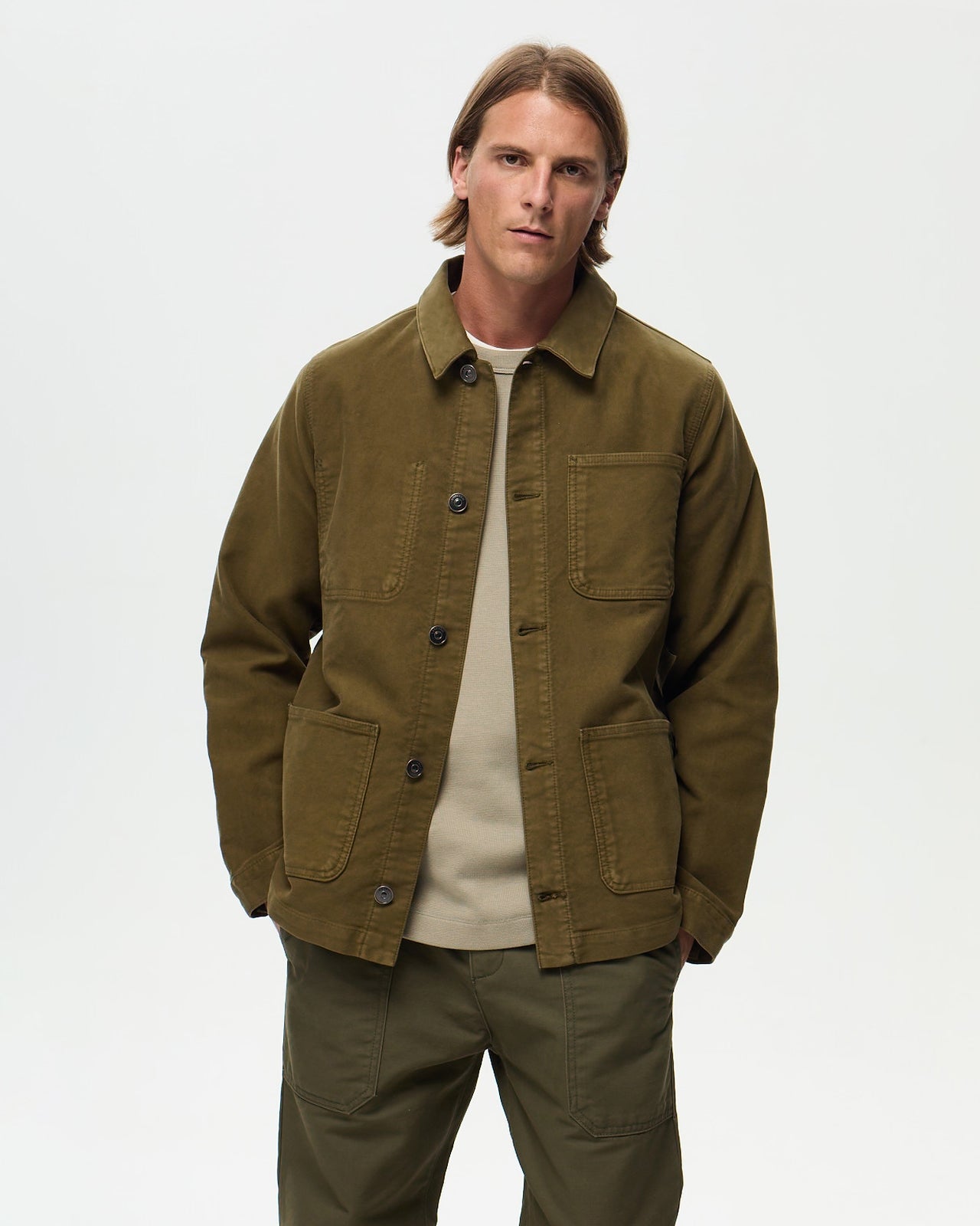 Veste de peintre CLAUDEL - Vert Jeep