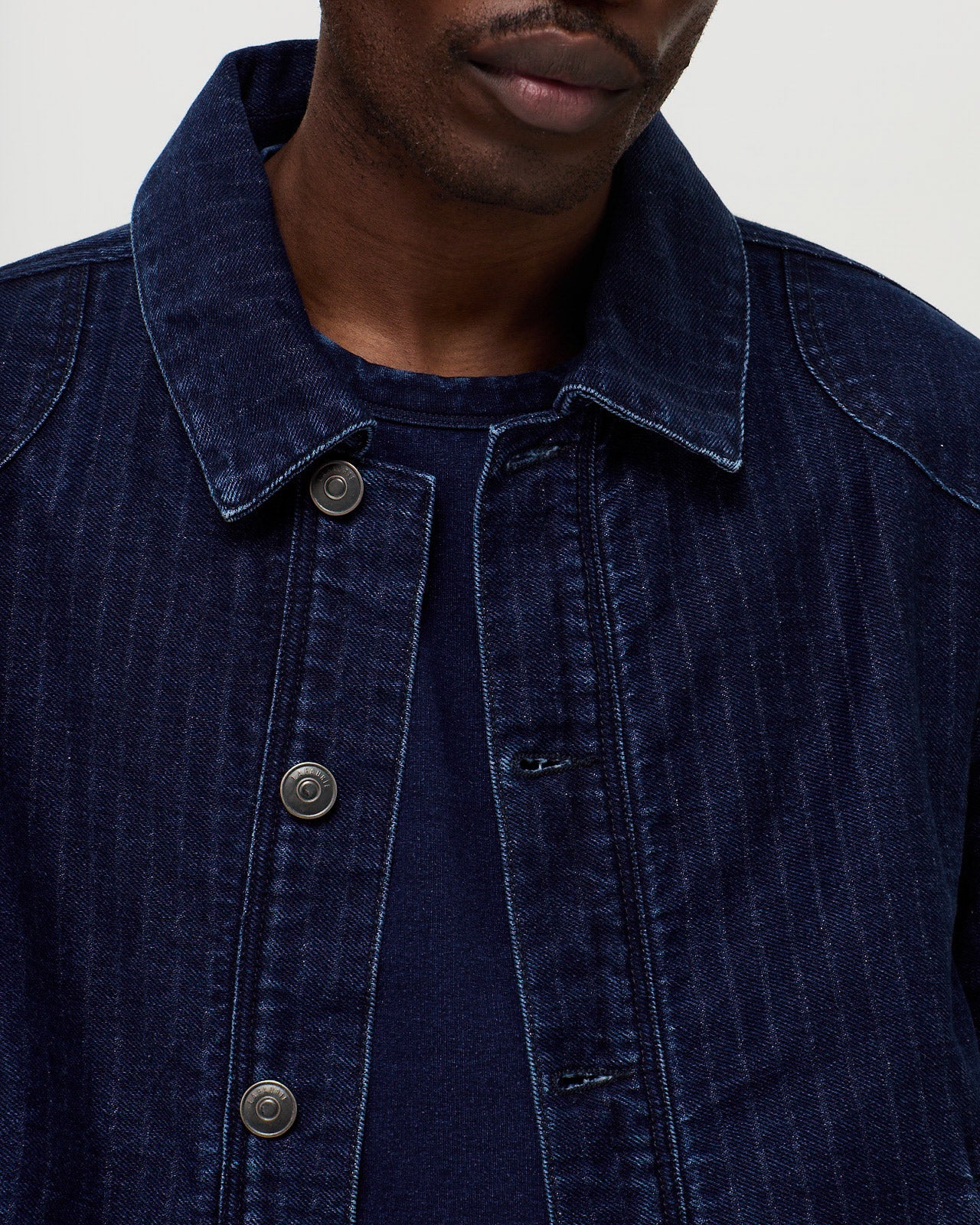 NELSON Indigo stripe - Indigo stone