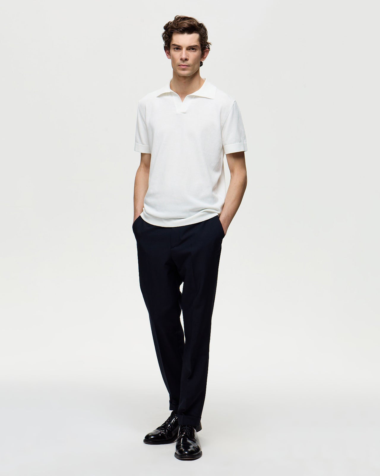 Polo HOLIDAY - Blanc Ecume