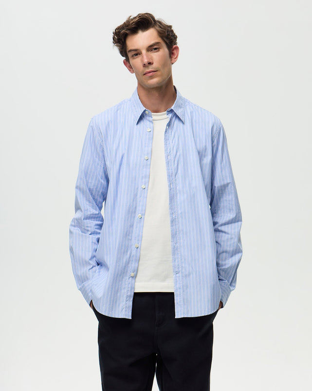 Chemise ALAN - Bleu Azur