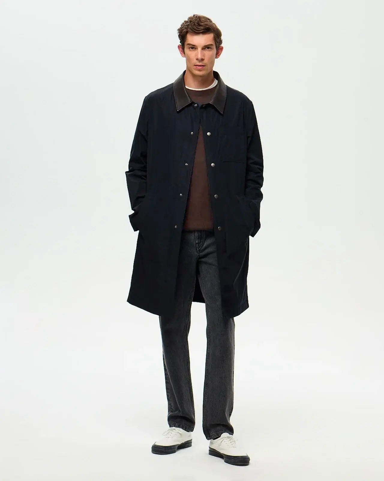Riding Coat YVES - Navy