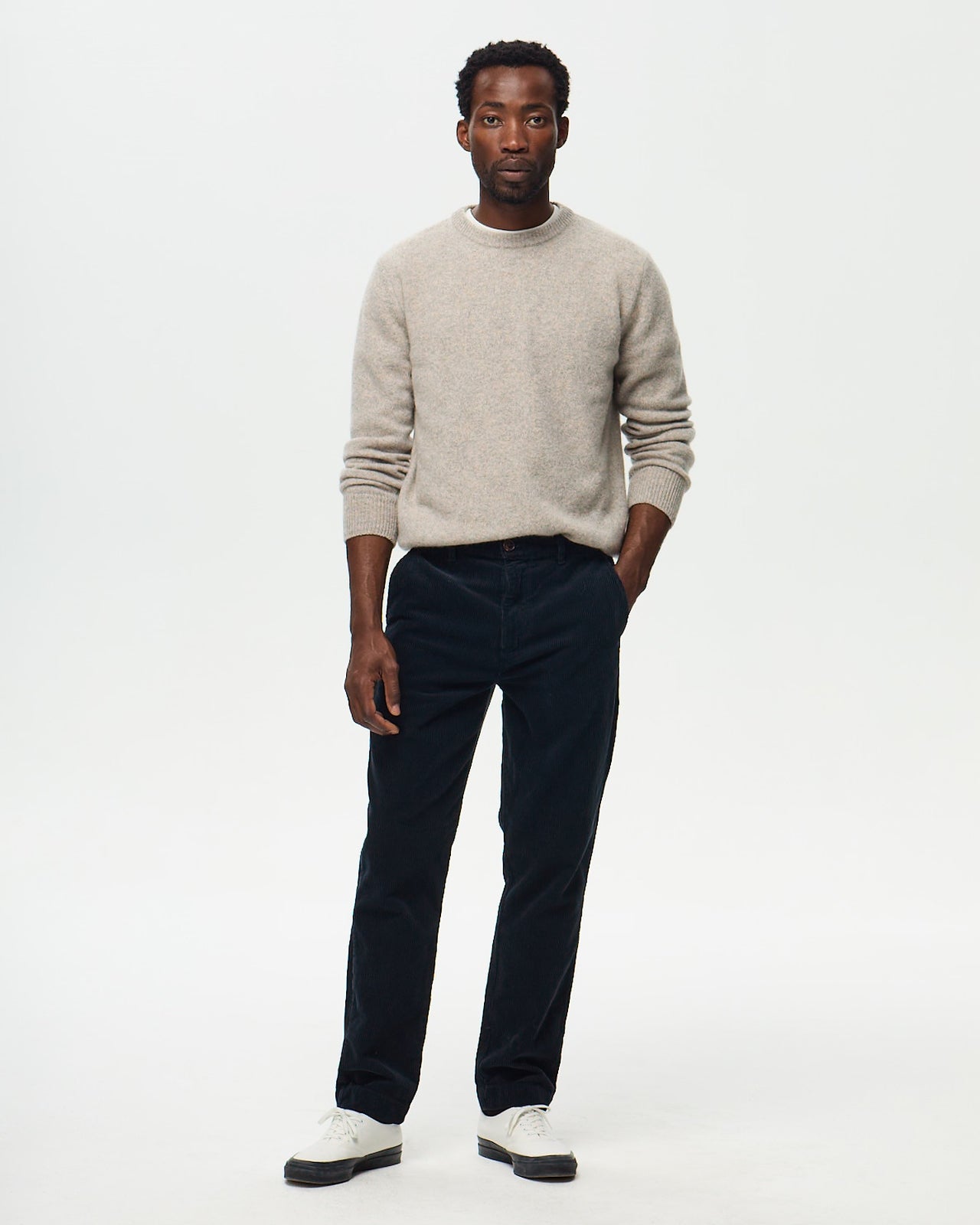 Chino EMERSON Velours - Navy
