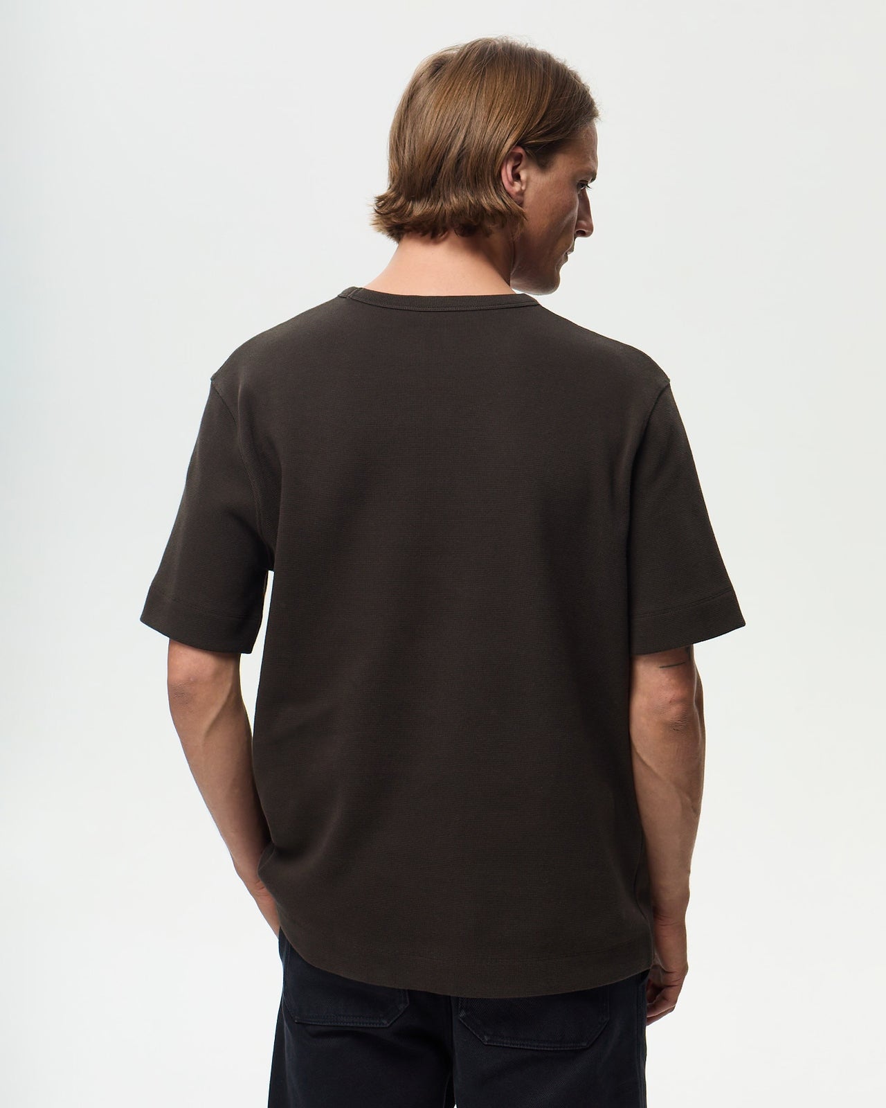 T-shirt HOLBOX Milano - Marron Truffe