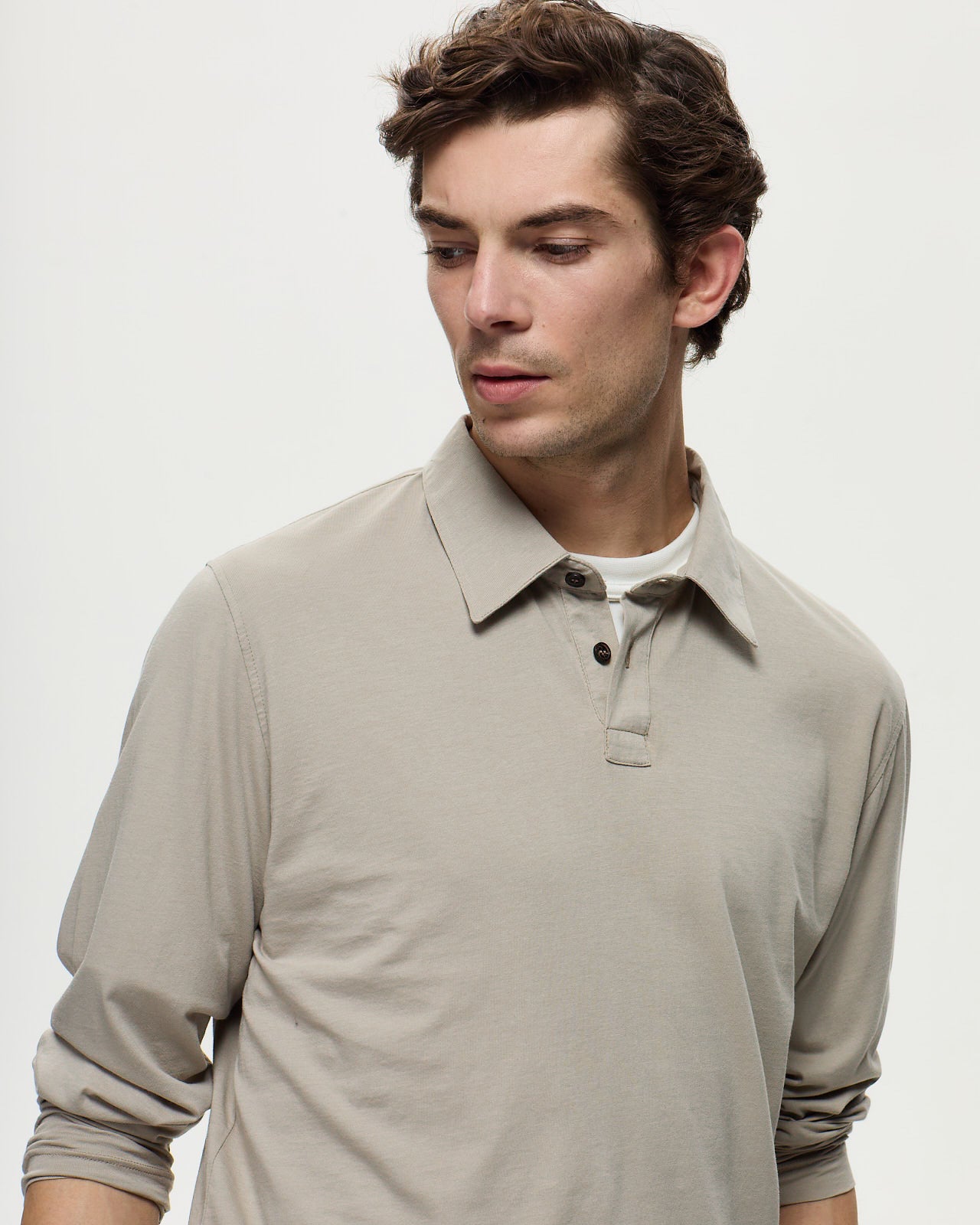 Polo HARRY - Beige Etoupe