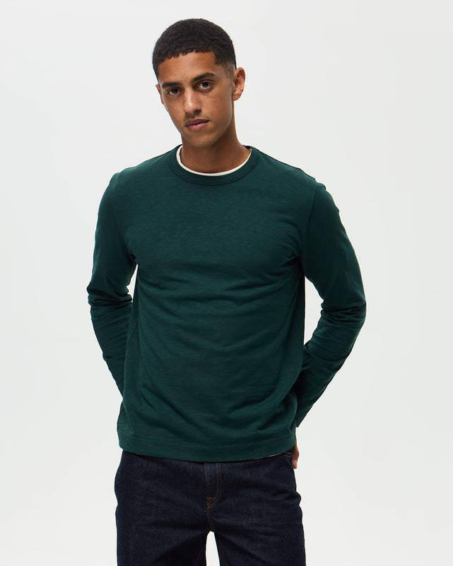T-shirt GARRET Flamme - Vert Cendre