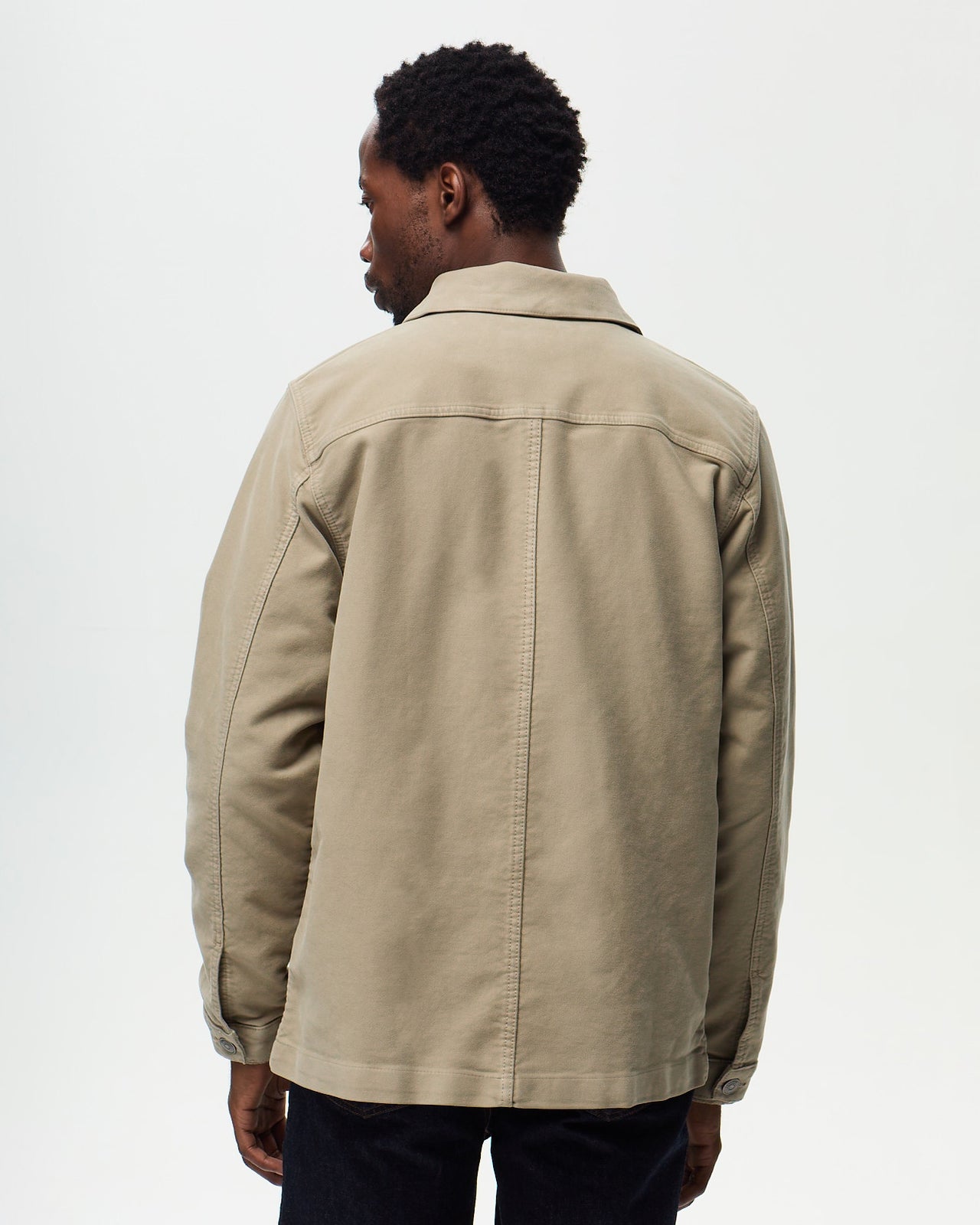 Veste de peintre CLAUDEL - Beige Cendre
