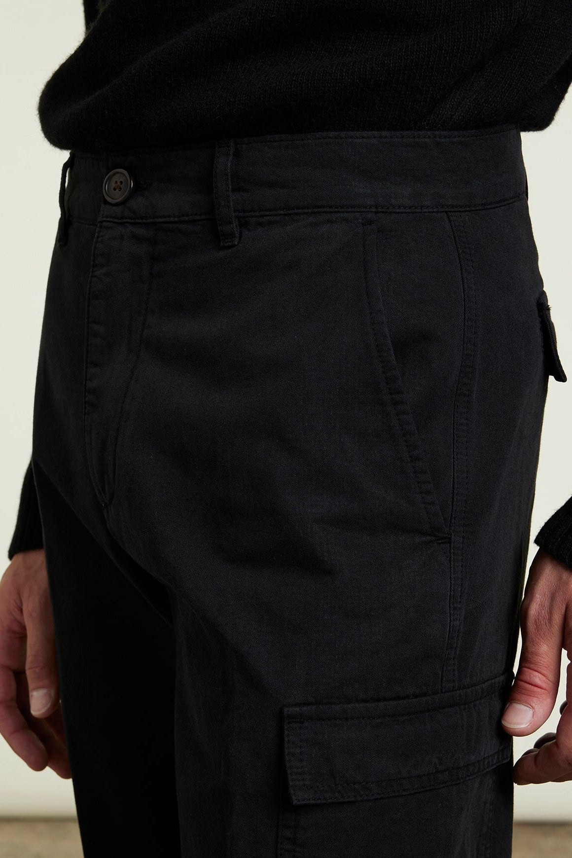 Pantalon Cargo - Black