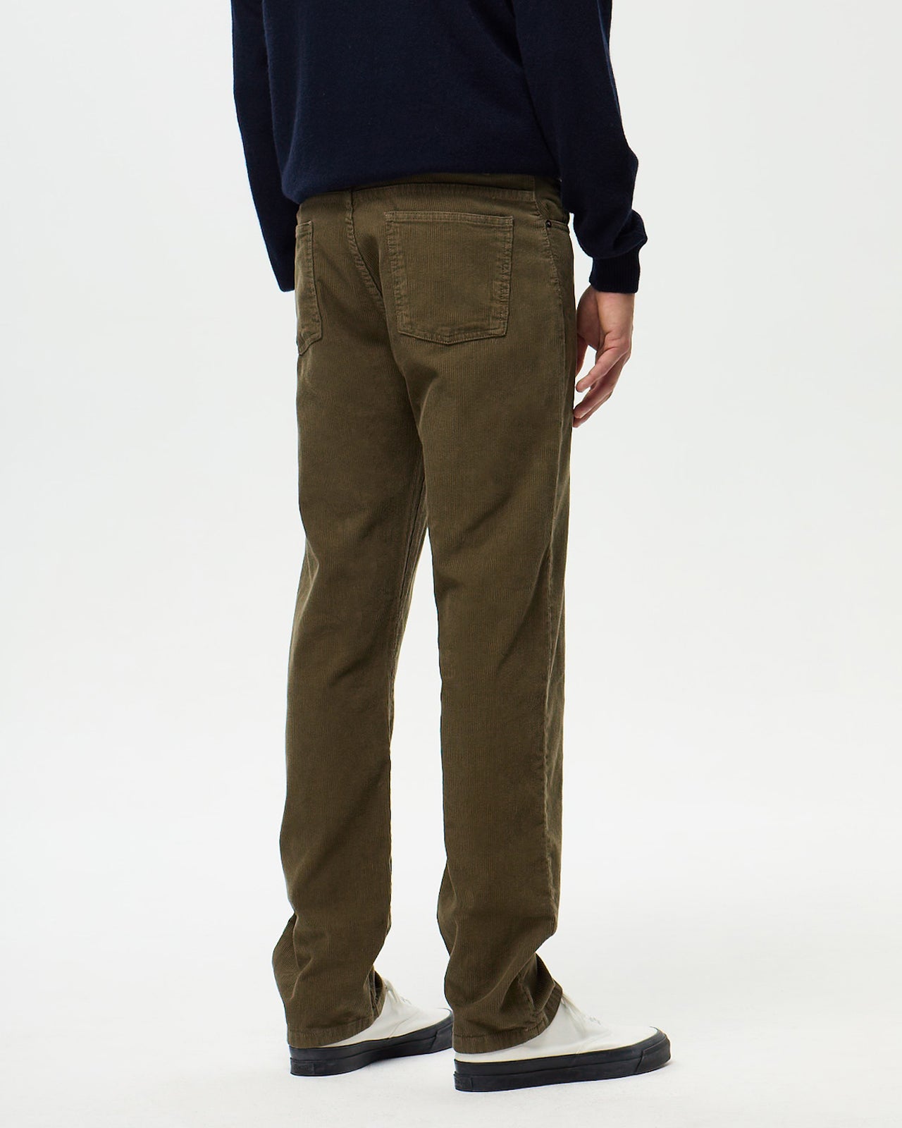 Pantalon DEAN Velours - Vert Mousse