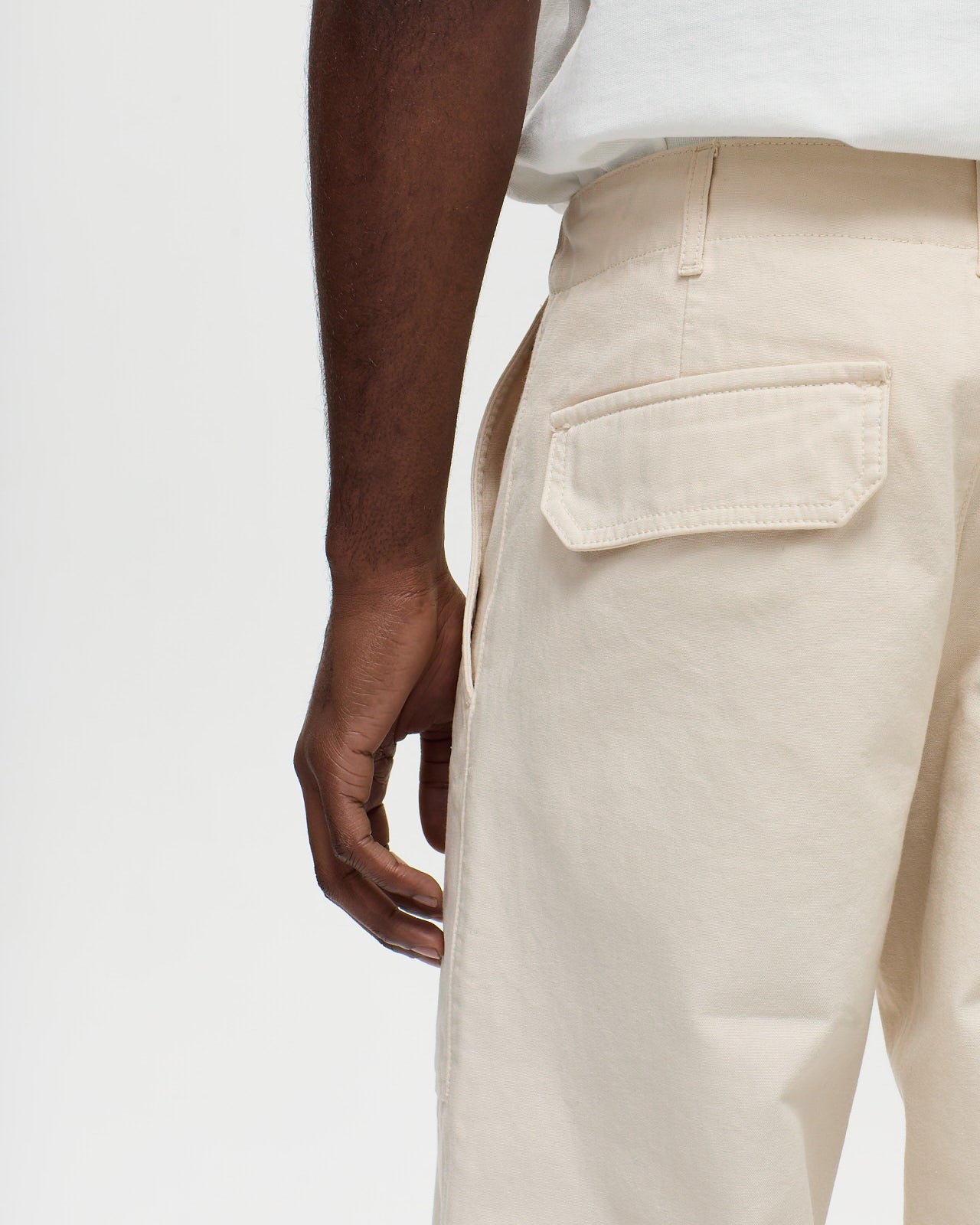 Pantalon DUSTIN - Blanc Ivoire