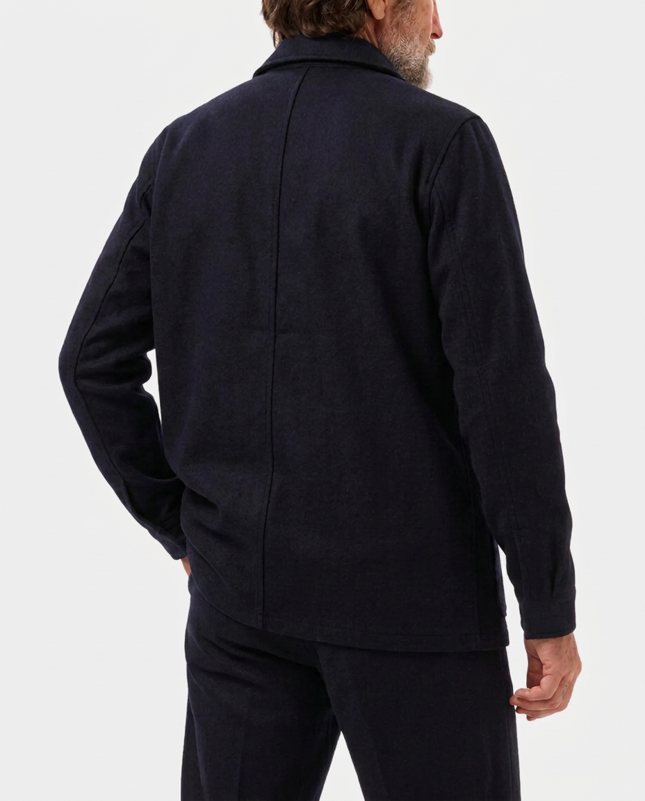 ANDREU Flanelle - Dark Navy