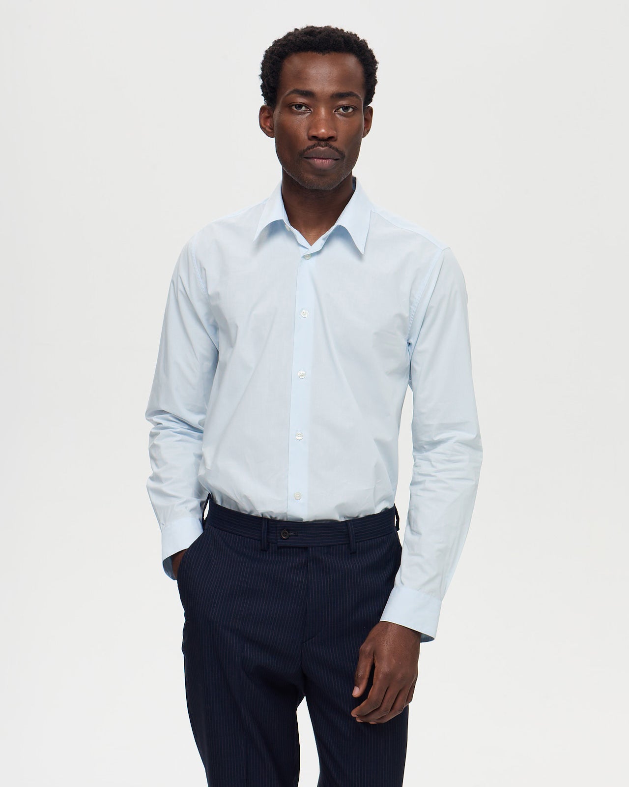 Chemise HONORE - Bleu Aqua