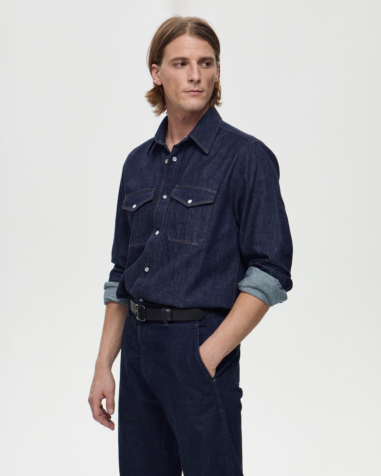 Chemise HARRIS - Denim Rince