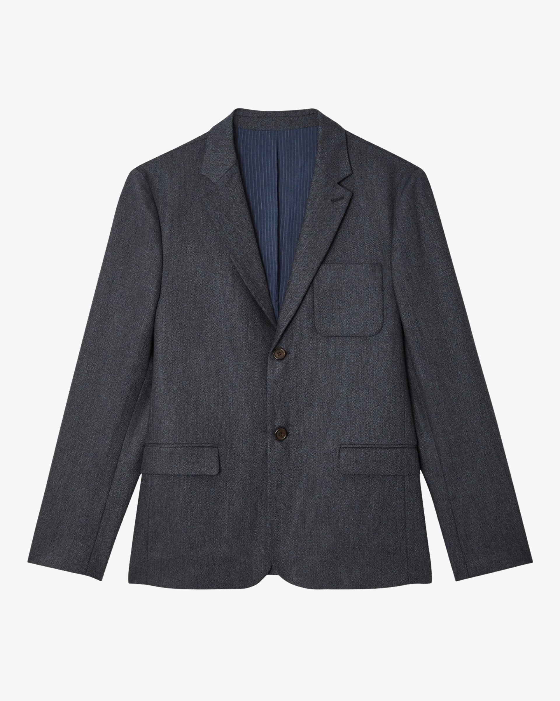 Veste Churchill - Bleu gris