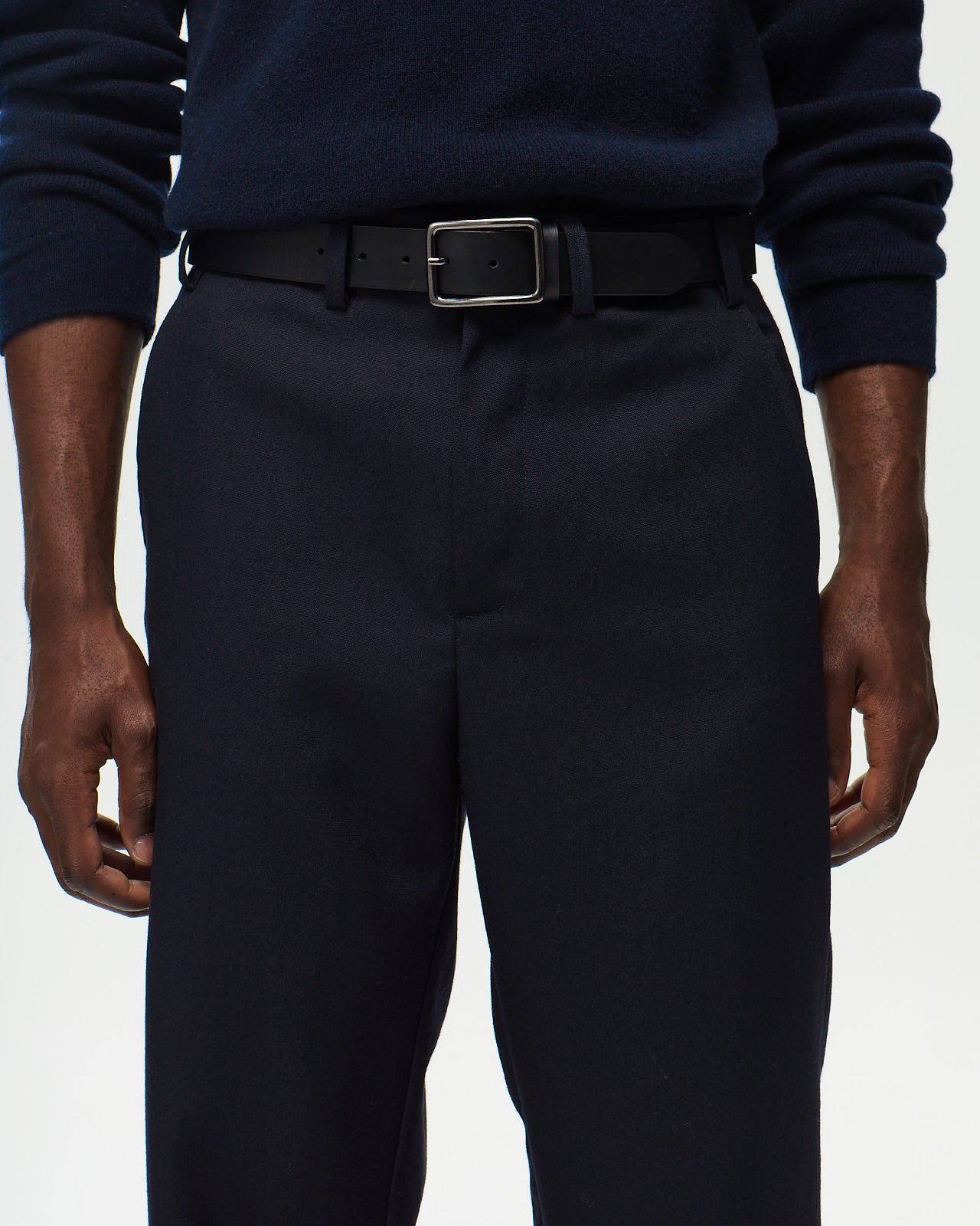 Pantalon ALPHONSE Toile - Navy