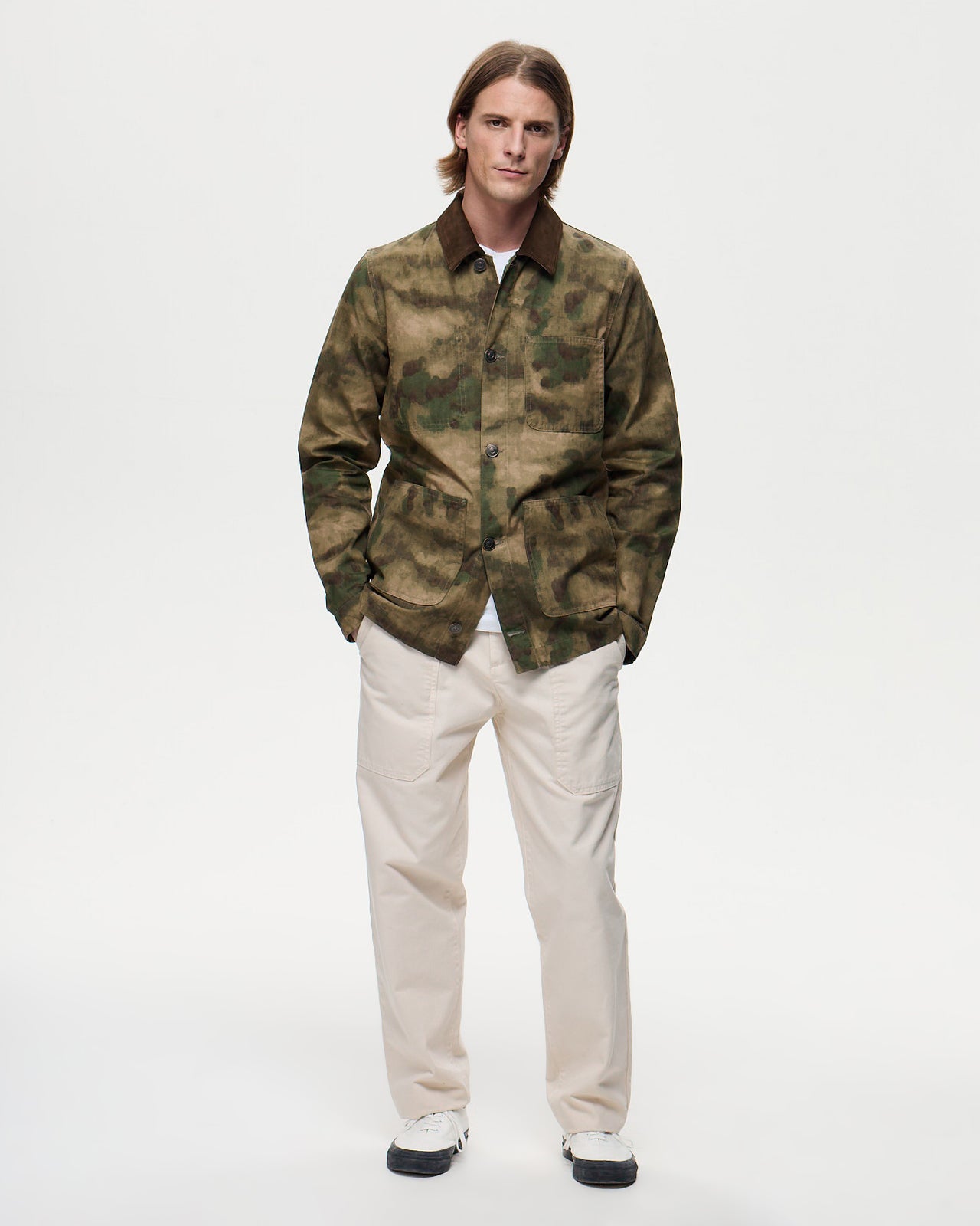 Veste de peintre HUDSON - Kaki Militaire