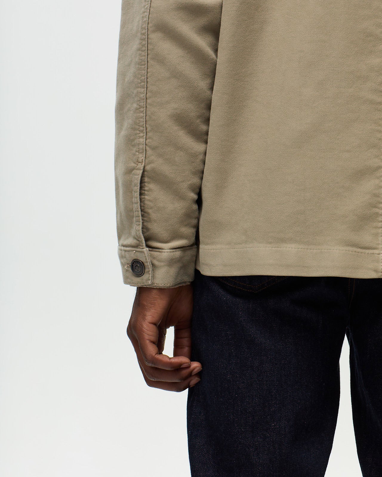 Veste de peintre CLAUDEL - Beige Cendre