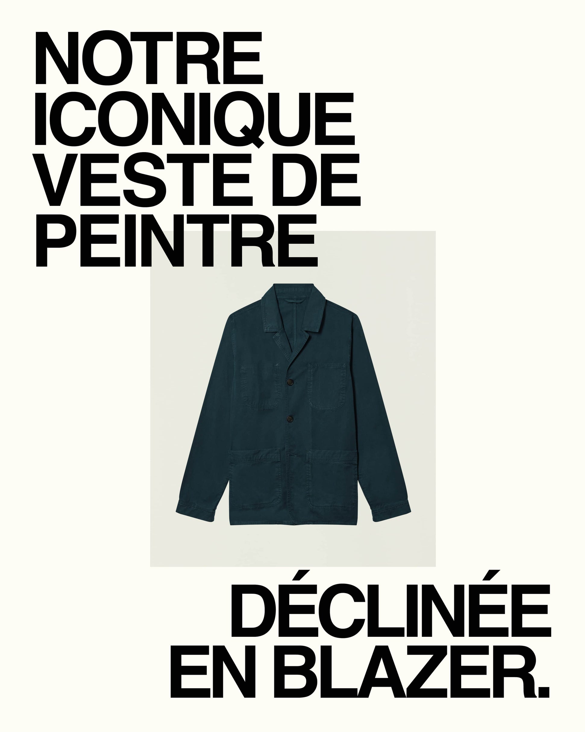 Veste d'architecte DONOVAN - Indigo