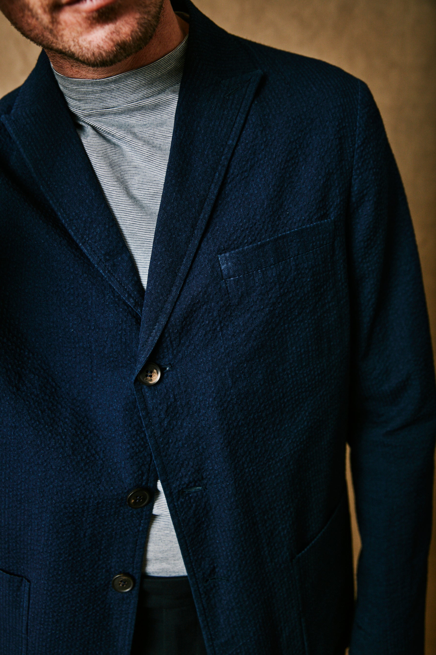 Blazer Barthes - Indigo - Lafaurie
