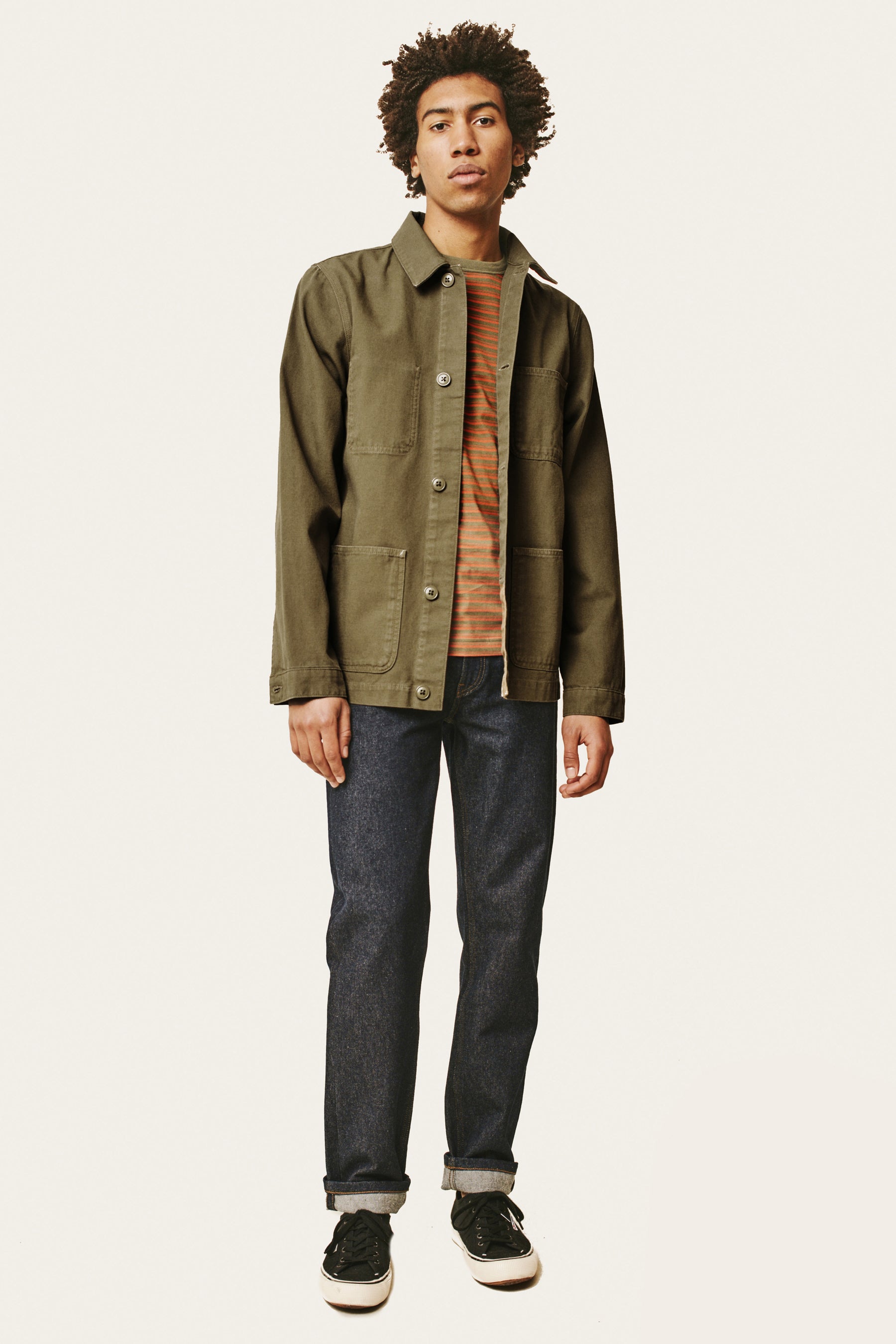 Veste de peintre Balthus - Sauge - Lafaurie