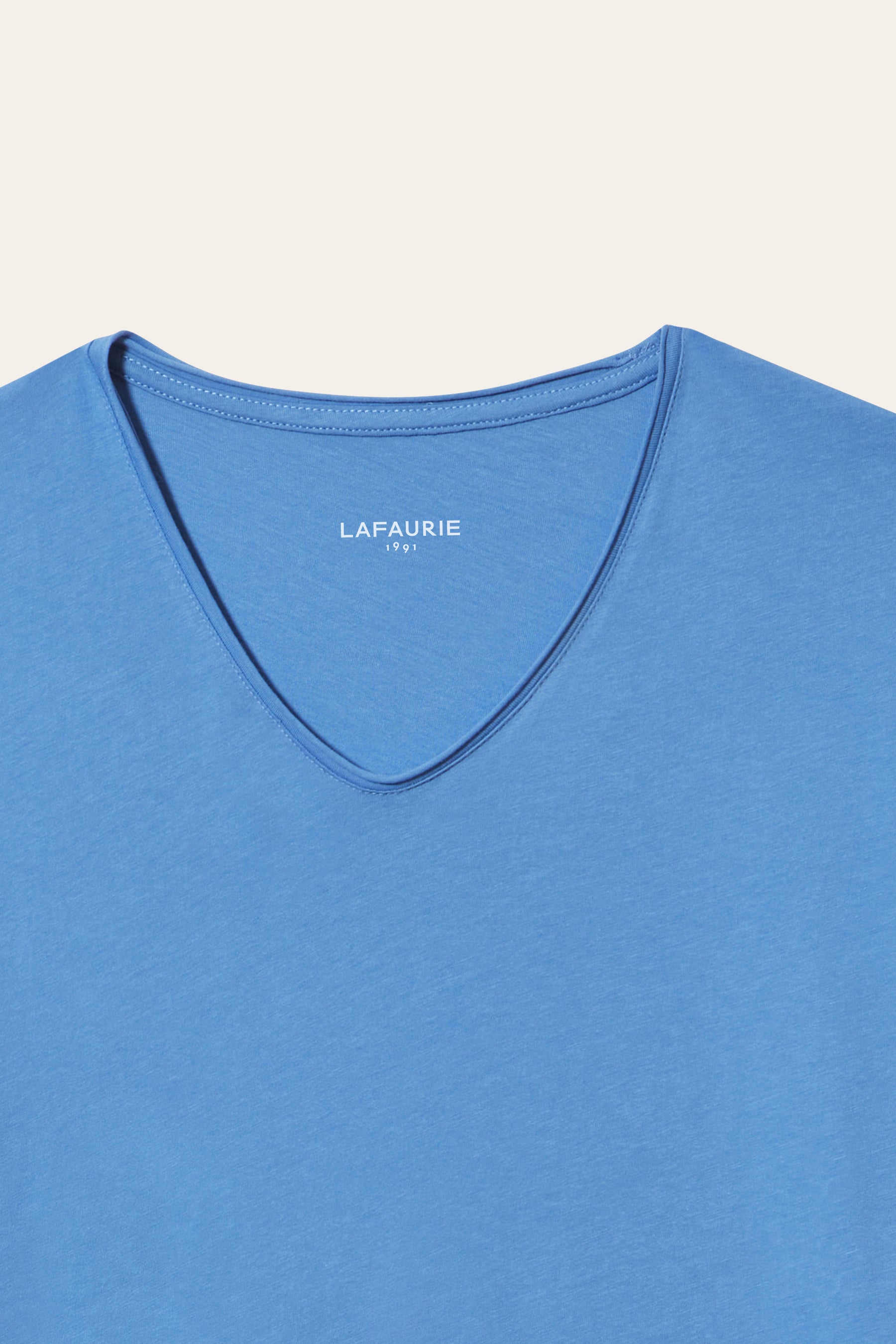 T-Shirt Barry - Azur - Lafaurie