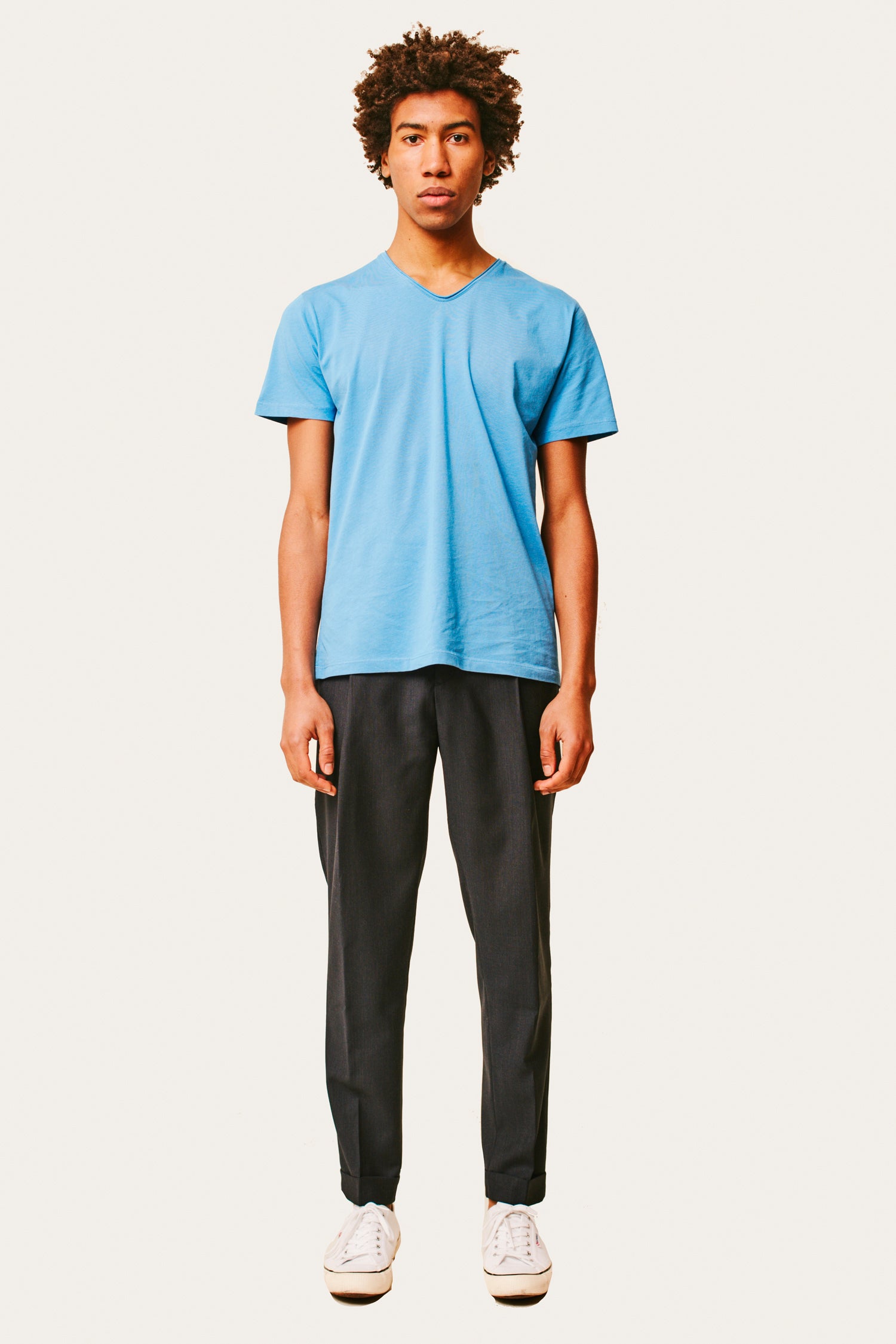 T-Shirt Barry - Azur - Lafaurie