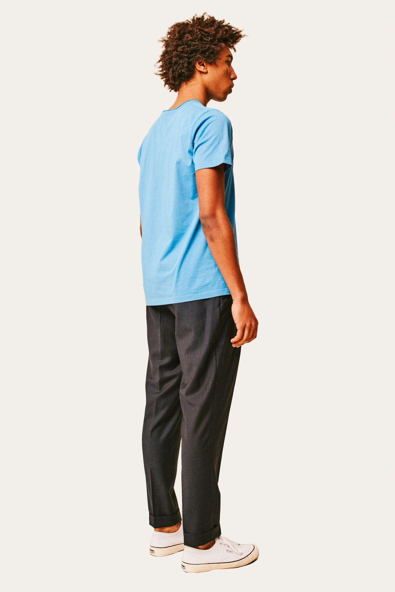 T-Shirt Barry - Azur - Lafaurie