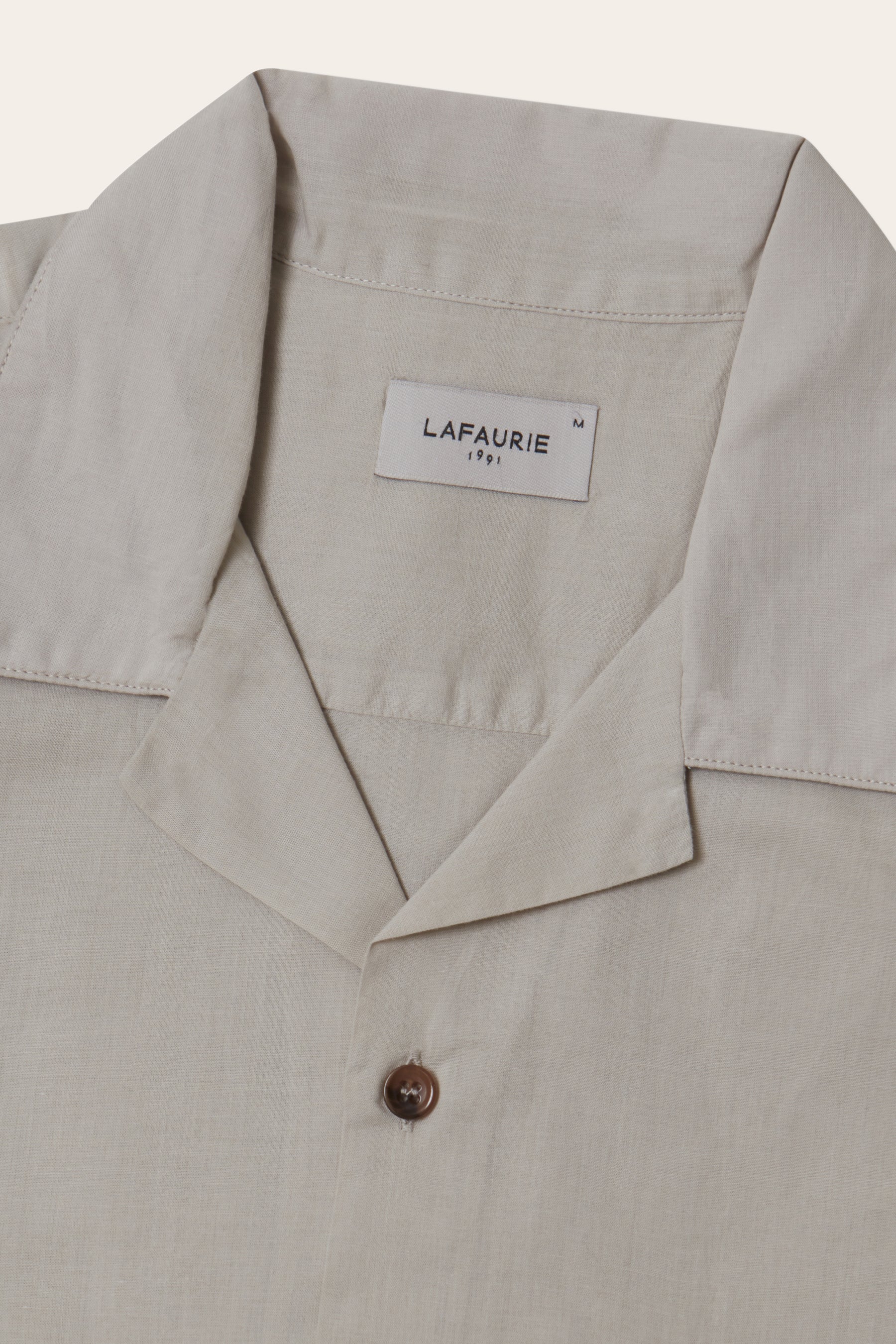 Chemise mc - BERMUDES - Sand - Lafaurie
