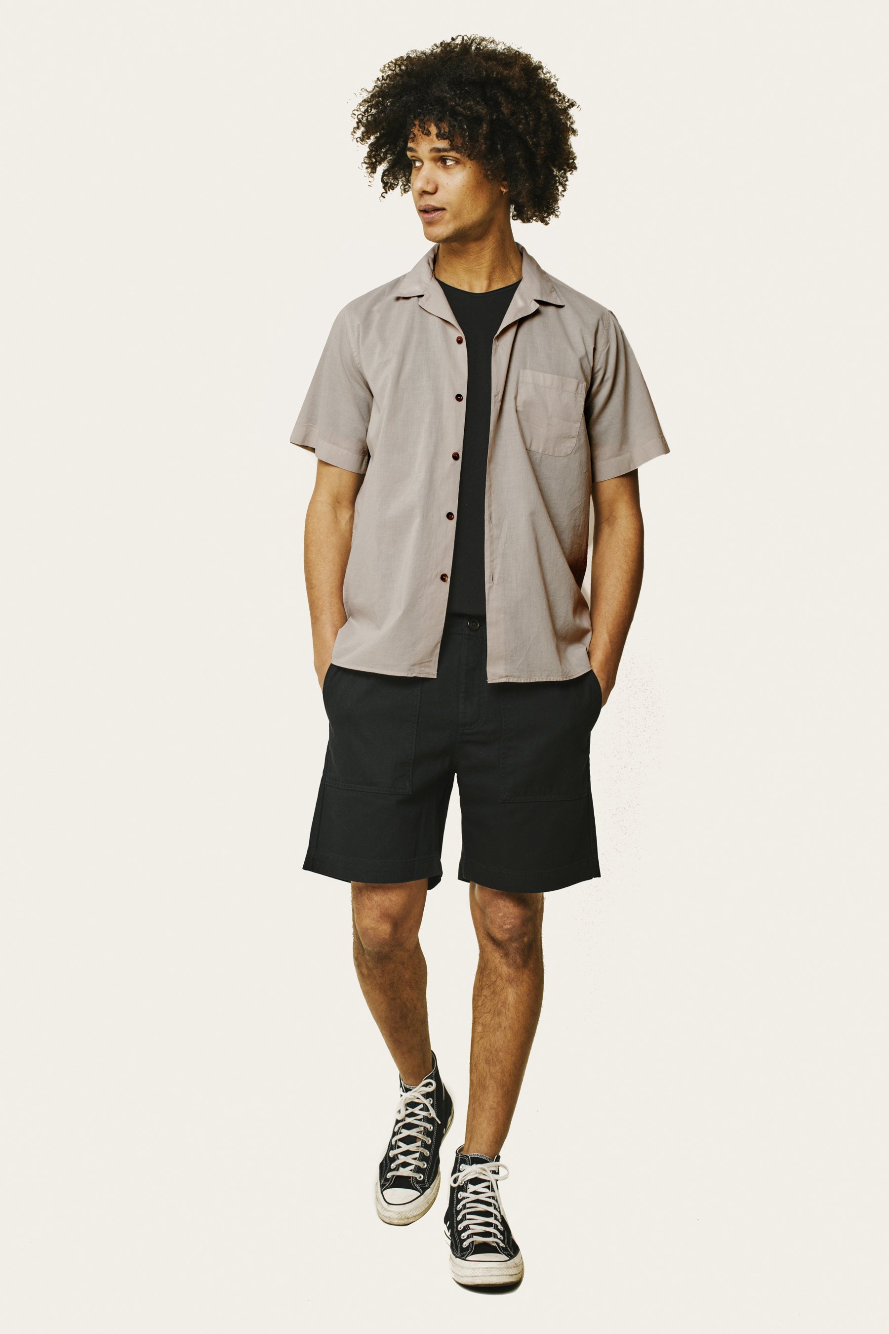 Chemise mc - BERMUDES - Sand - Lafaurie