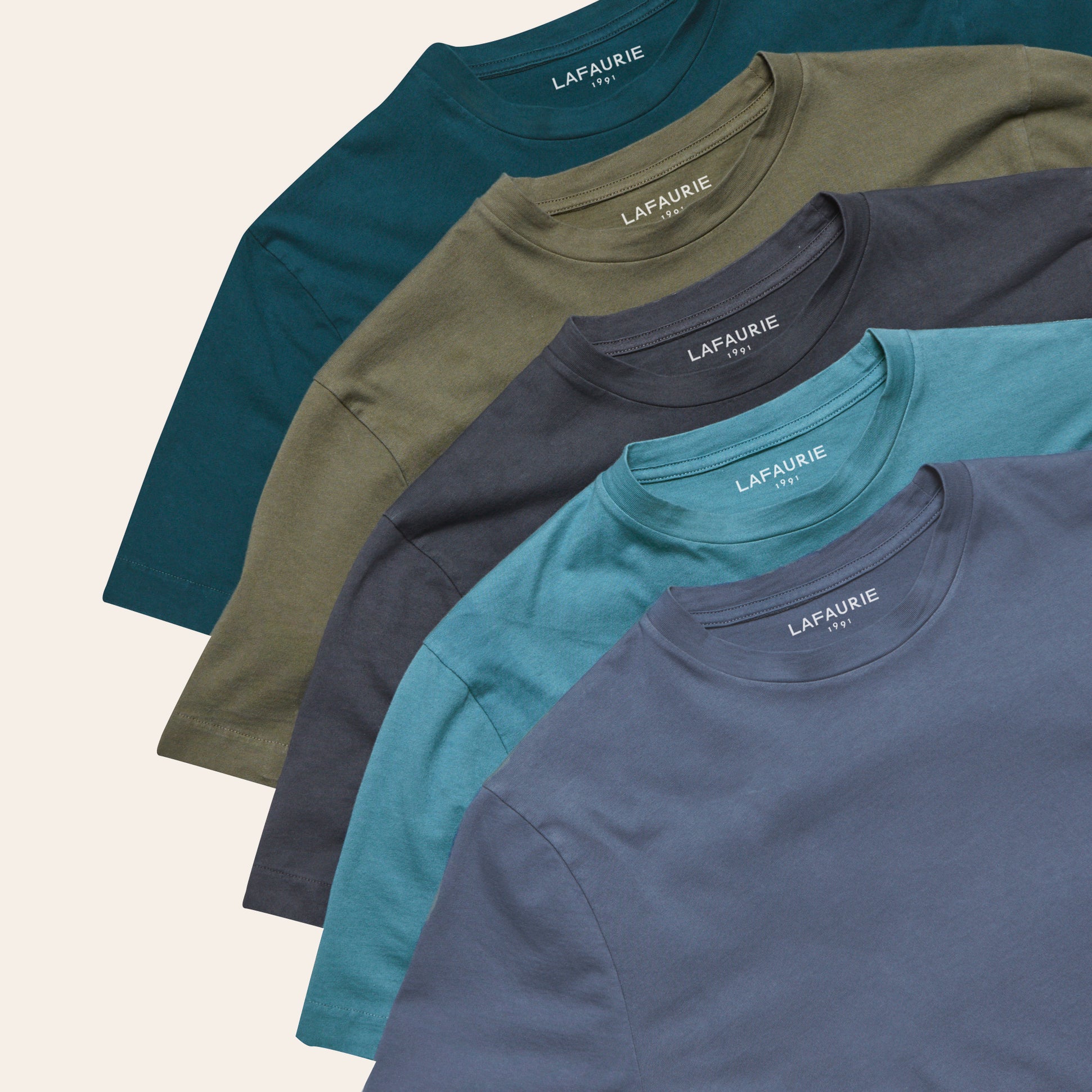 T-Shirt - BERNIE - Sauge - Lafaurie