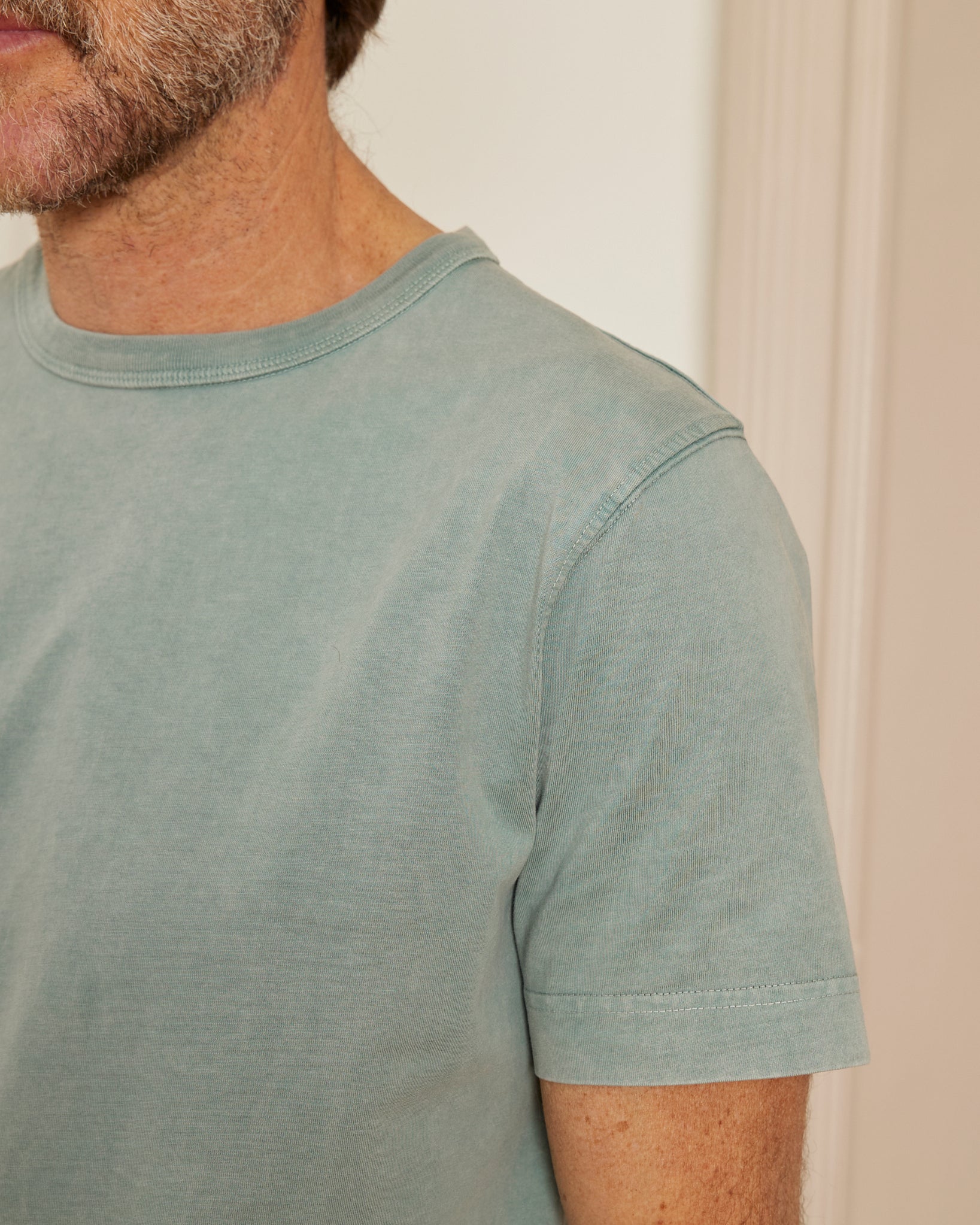 T-shirt BERNIE - Bleu Bahamas