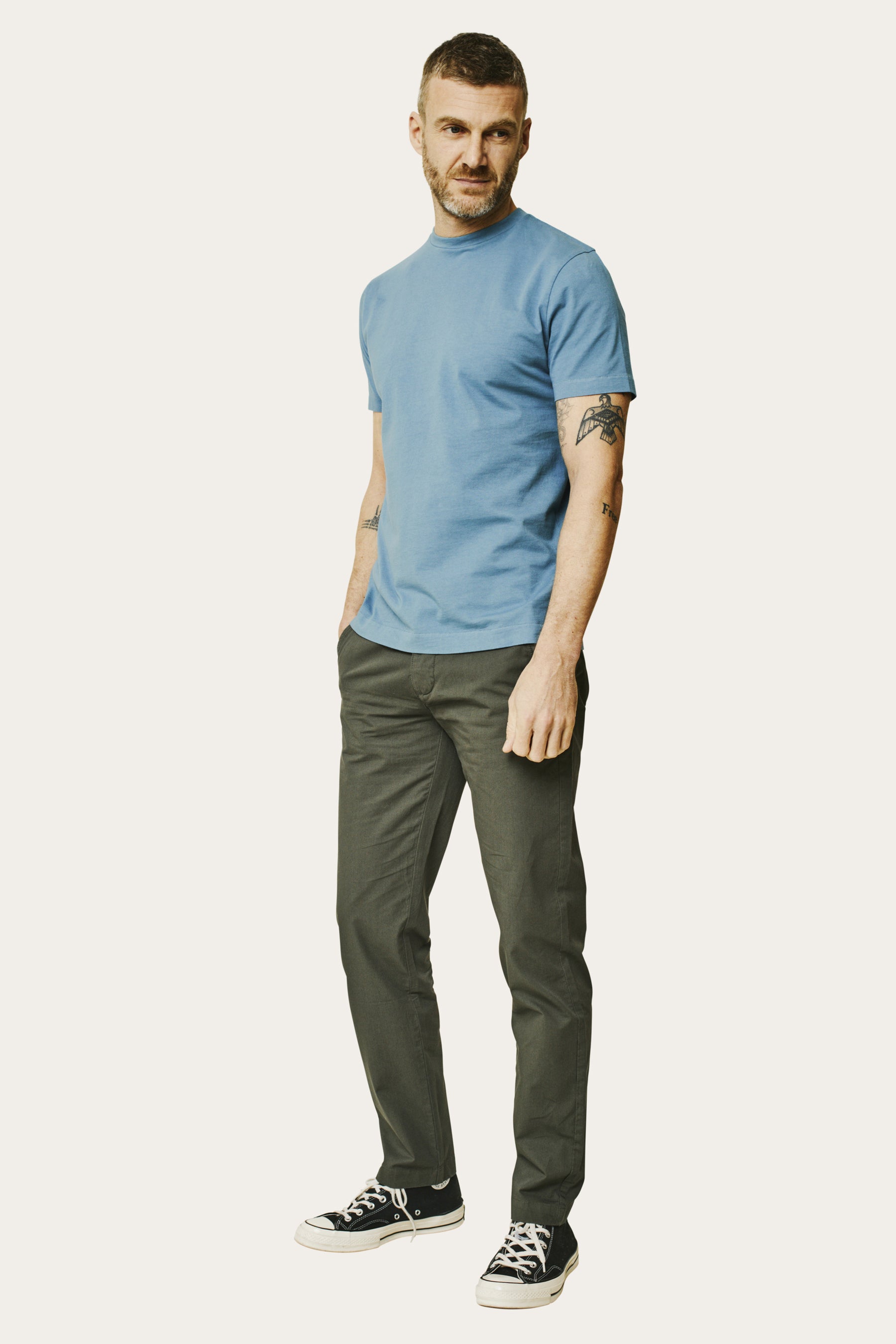 T-Shirt - BERNIE - Cerulean - Lafaurie