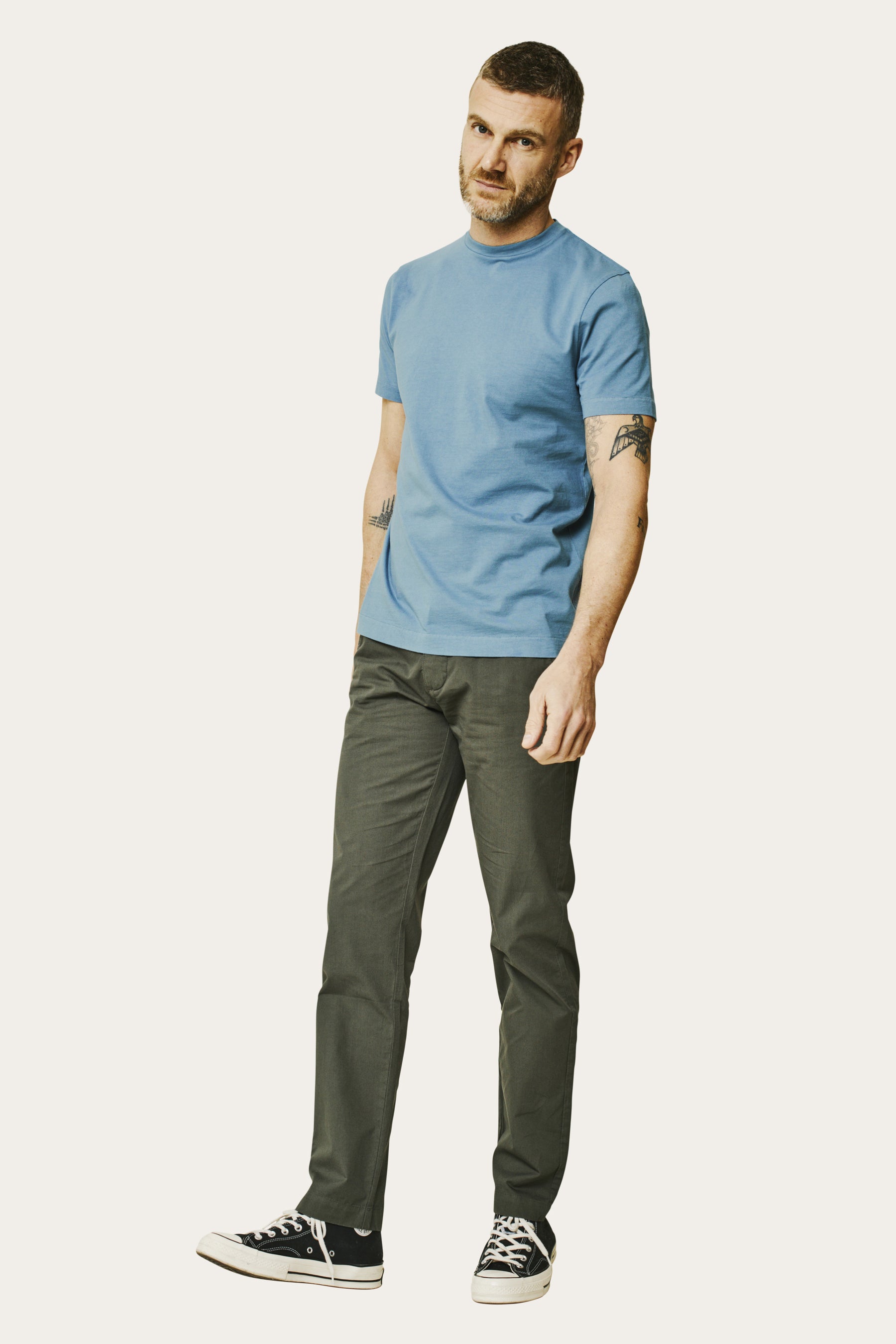 T-Shirt - BERNIE - Cerulean - Lafaurie