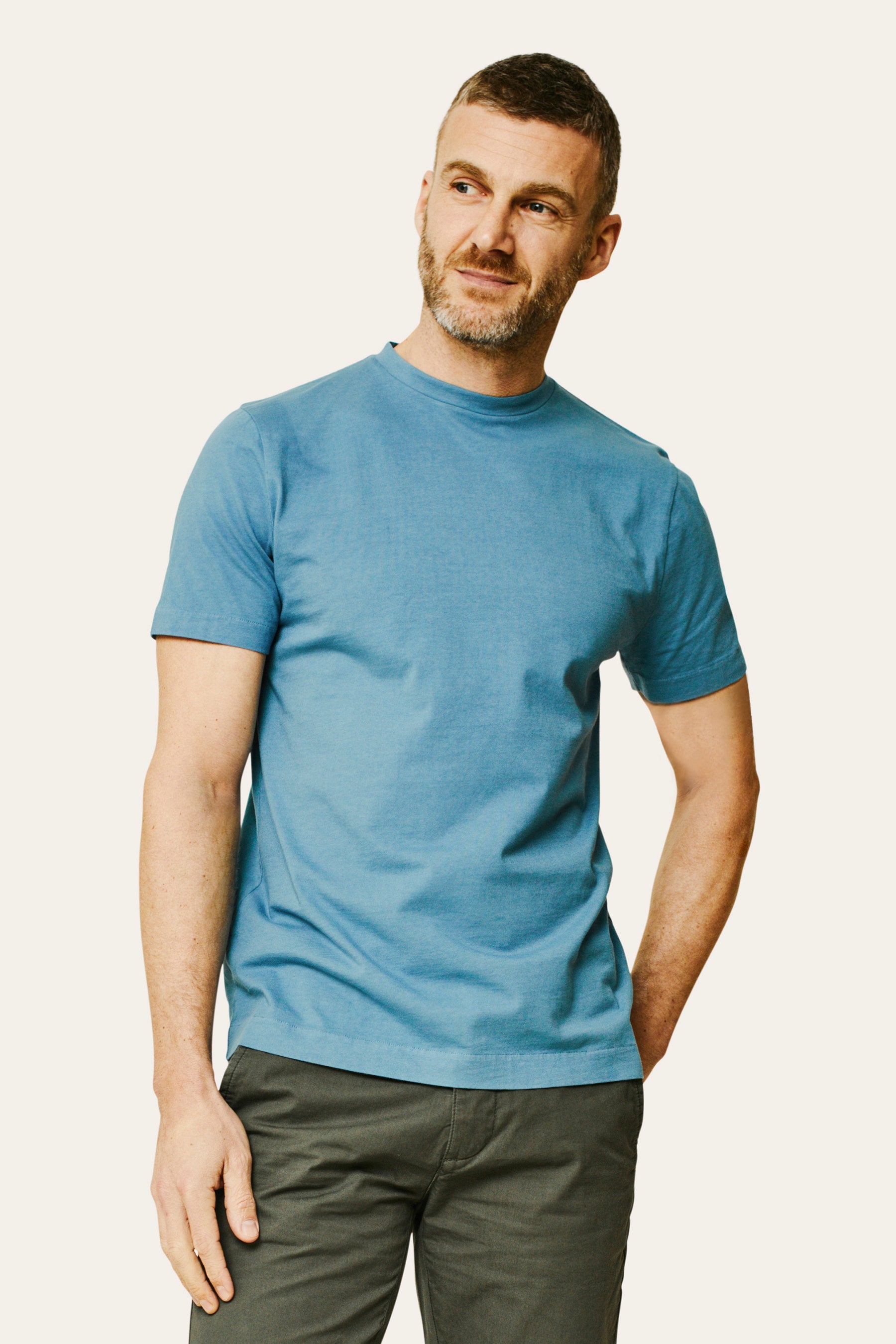T-Shirt - BERNIE - Cerulean - Lafaurie