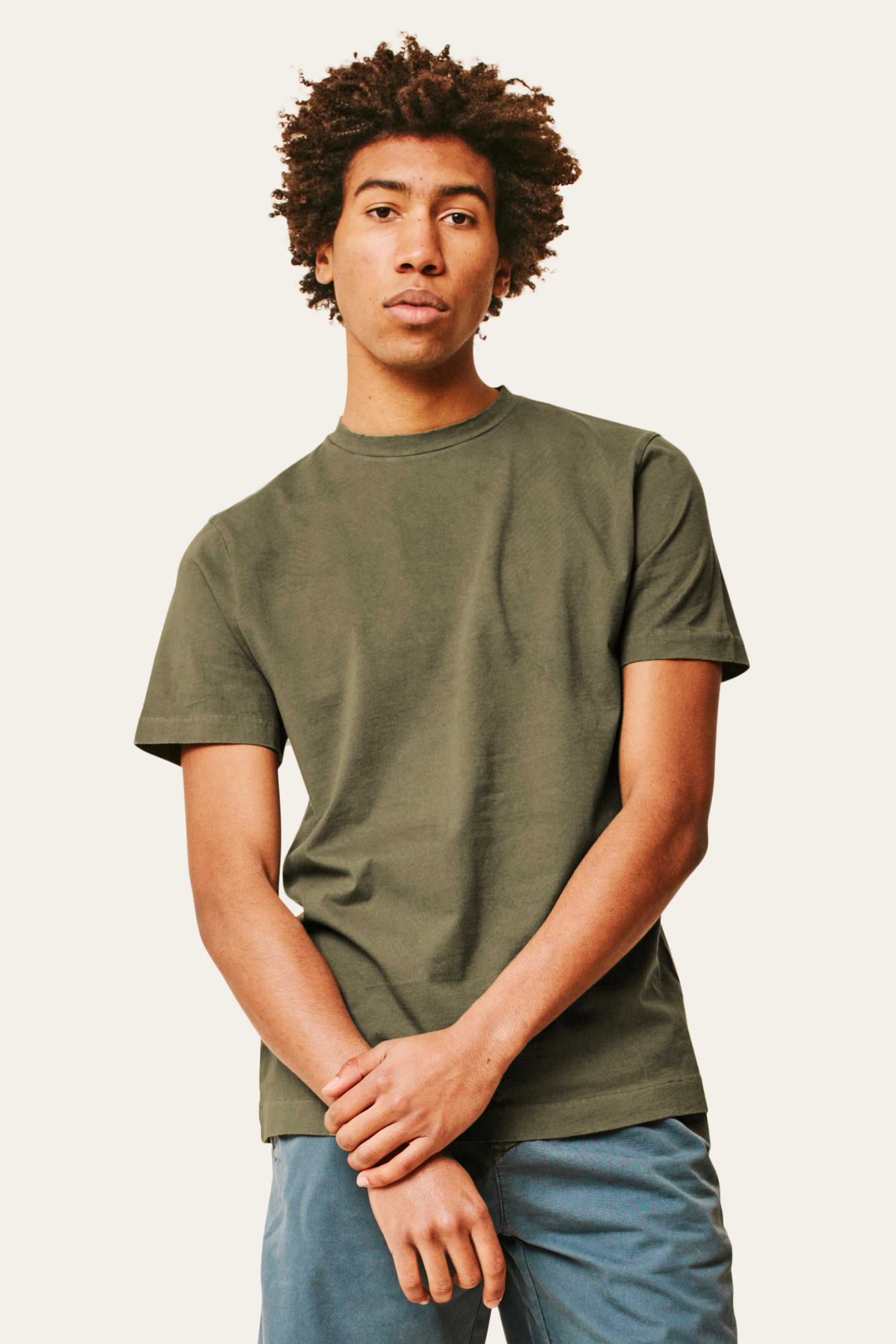 T-Shirt - BERNIE - Sauge - Lafaurie
