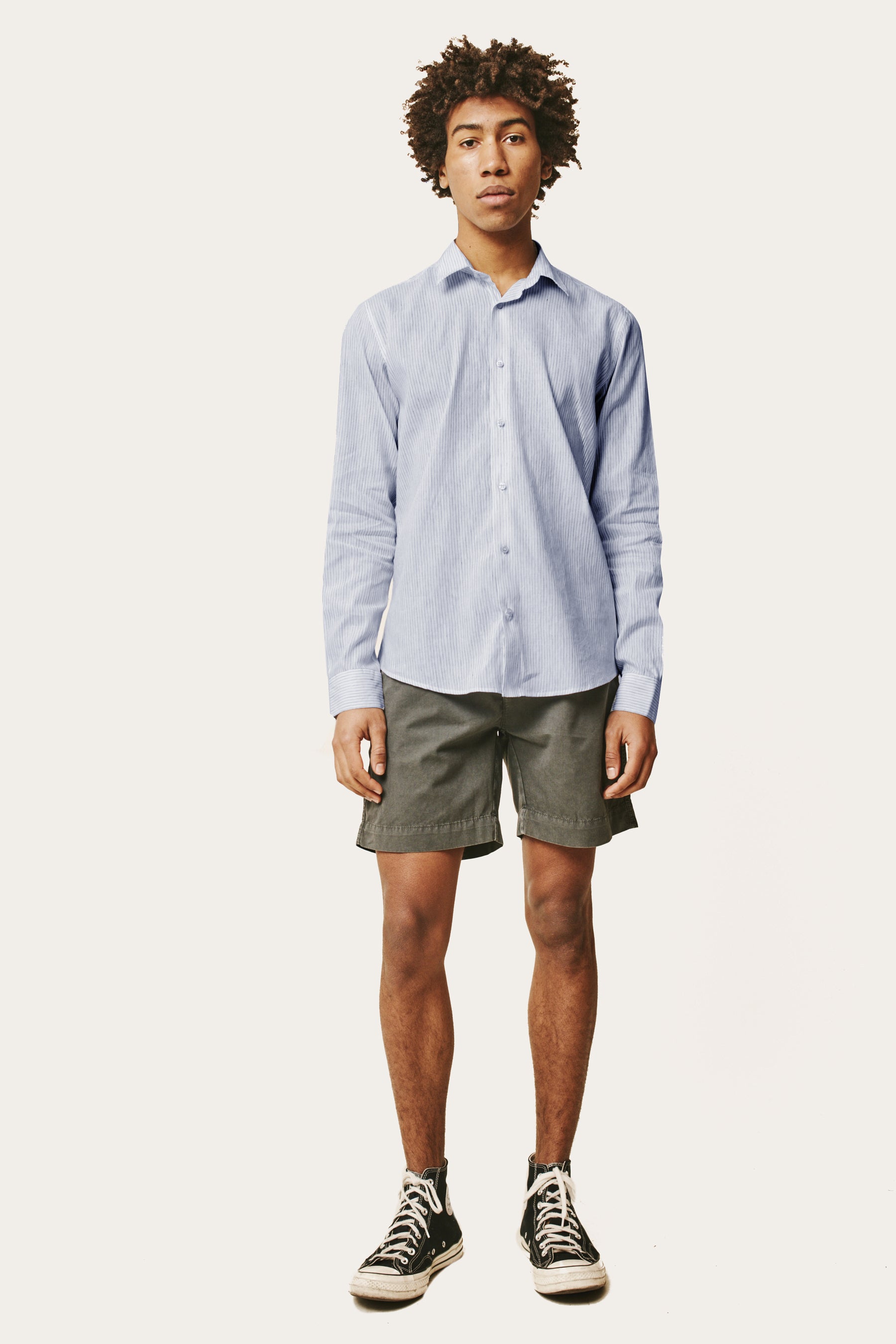 Chemise Bloom - Blanc/Gris - Lafaurie