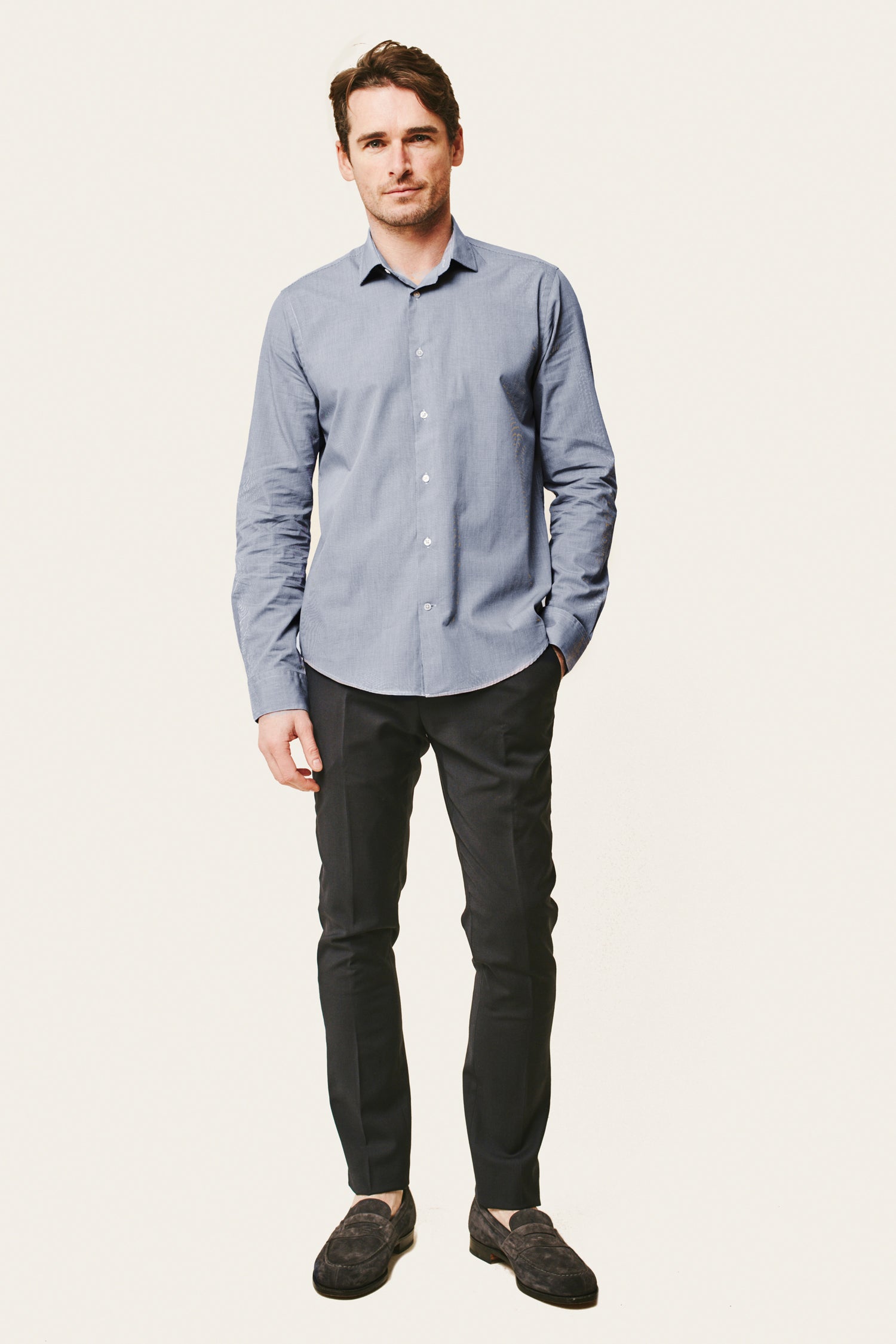 Chemise Bon - Navy - Lafaurie