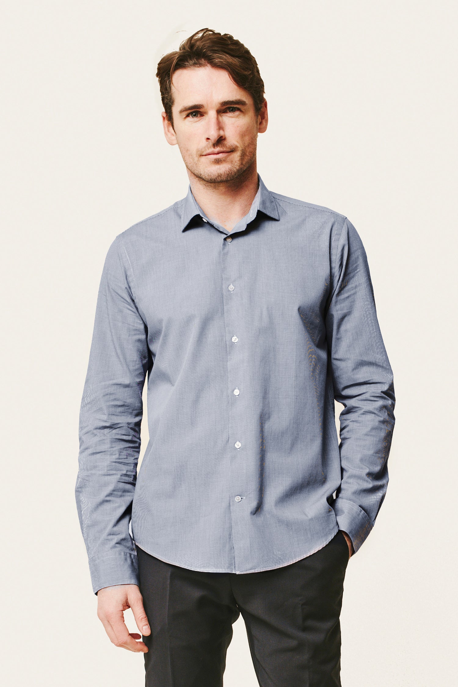 Chemise Bon - Navy - Lafaurie