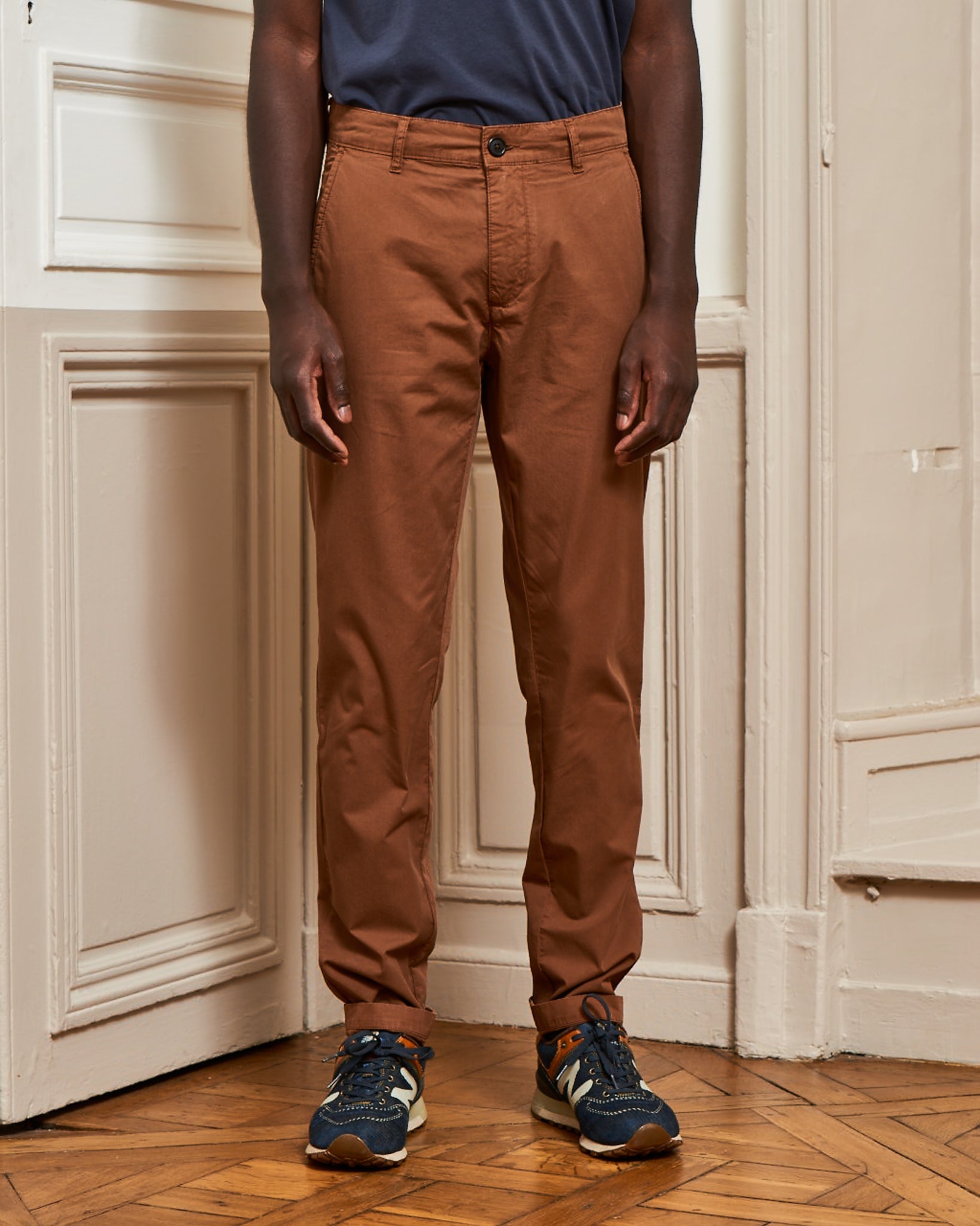 Chino BOSTON - Cuir