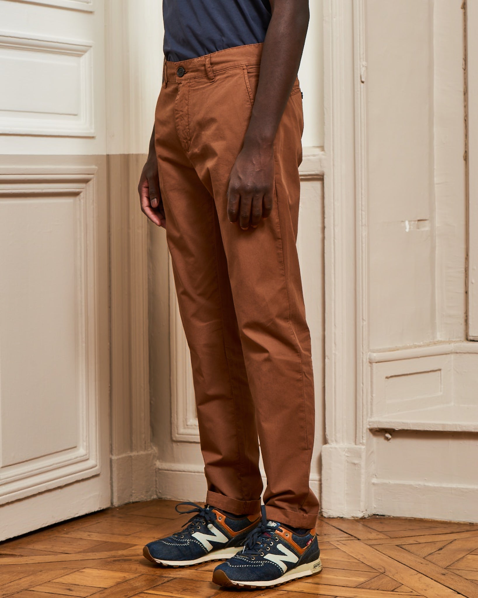 Chino BOSTON - Cuir