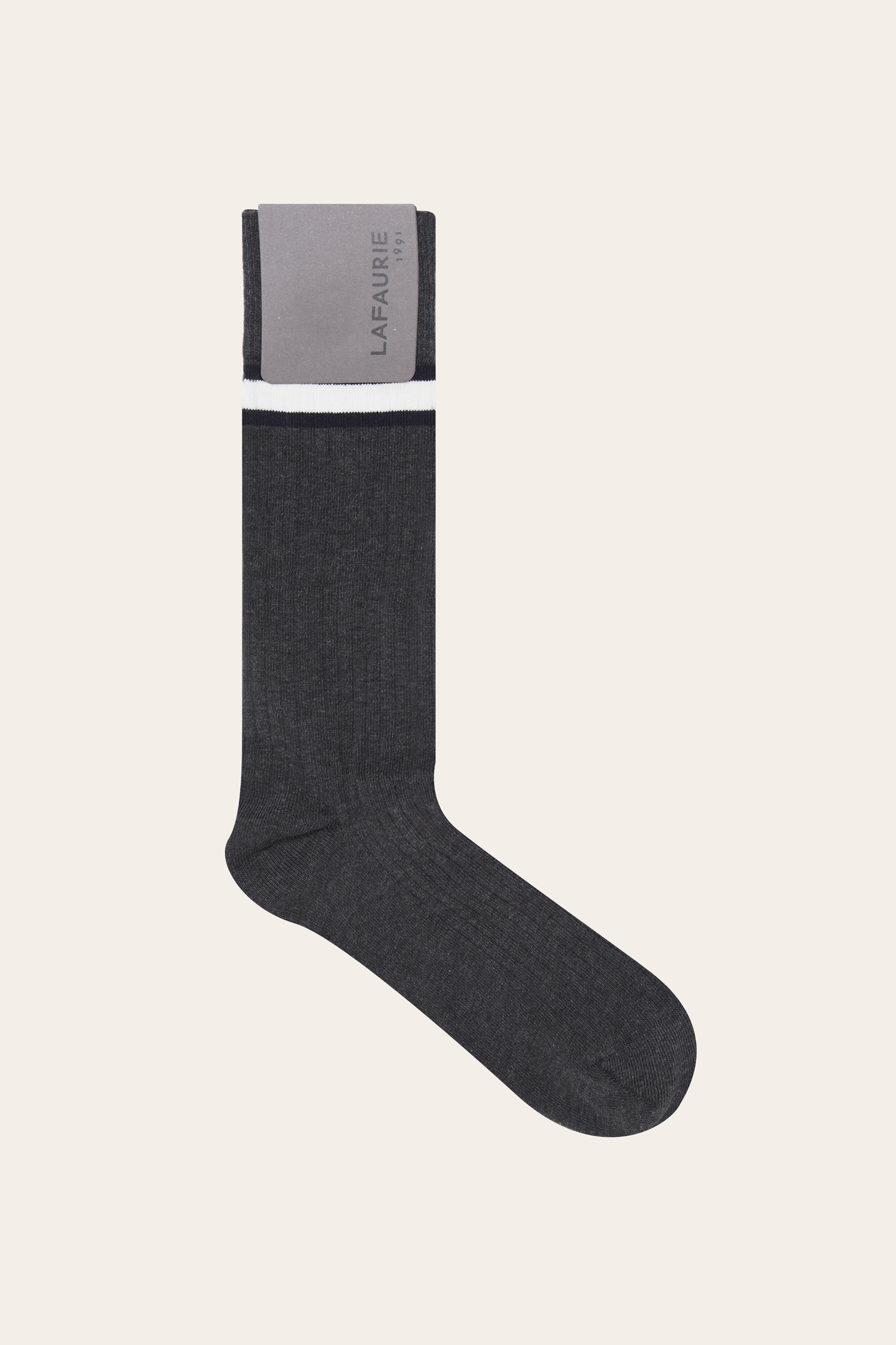 Chaussettes - BRADFORD - Gris chine - Lafaurie