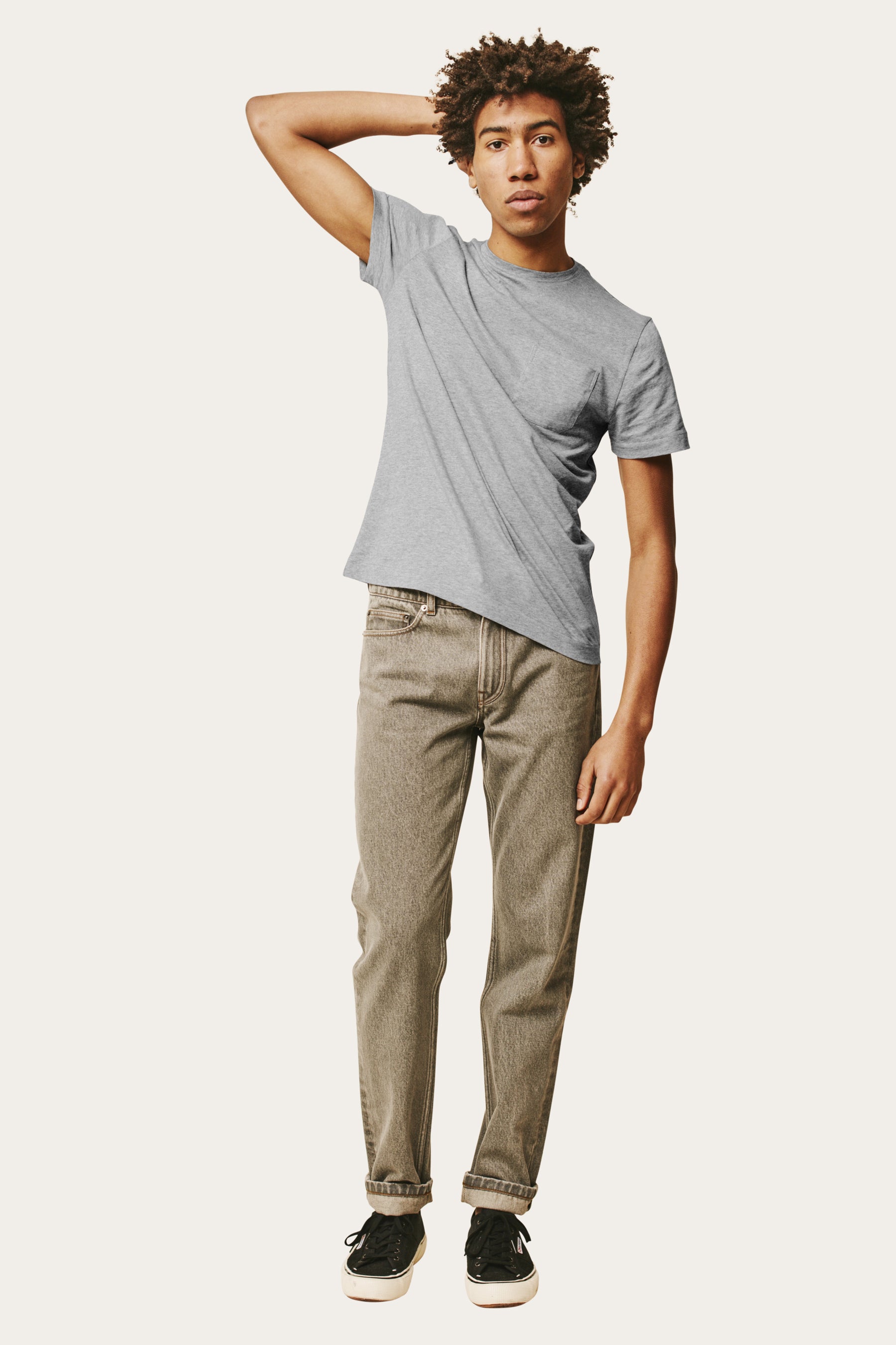 T-Shirt - BUSTER - Anthracite - Lafaurie