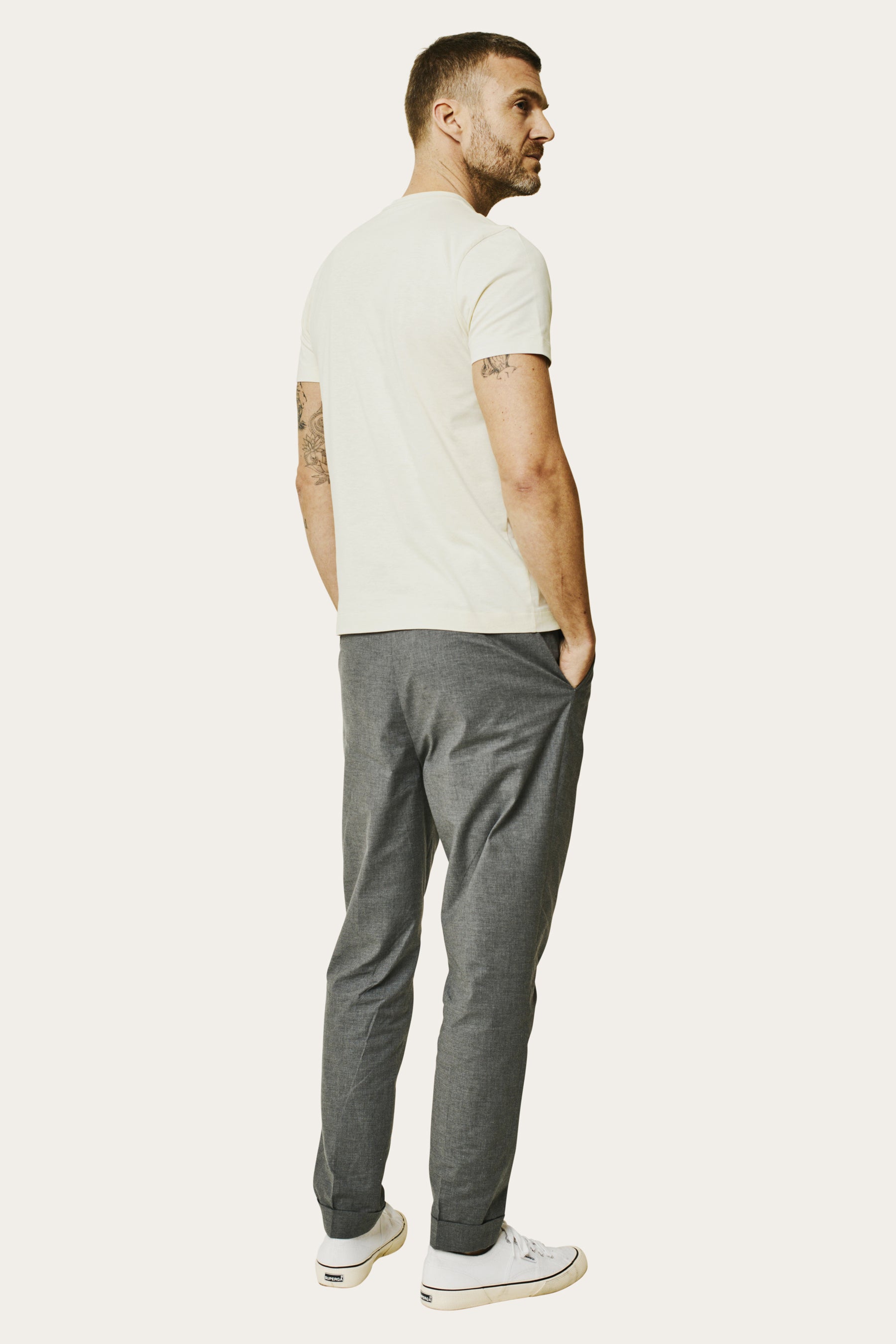 T-Shirt - BUSTER - Creme - Lafaurie