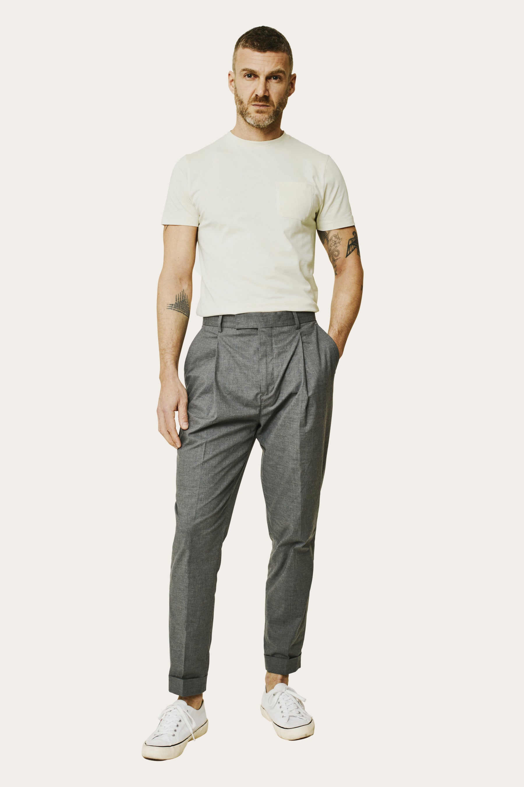 T-Shirt - BUSTER - Creme - Lafaurie