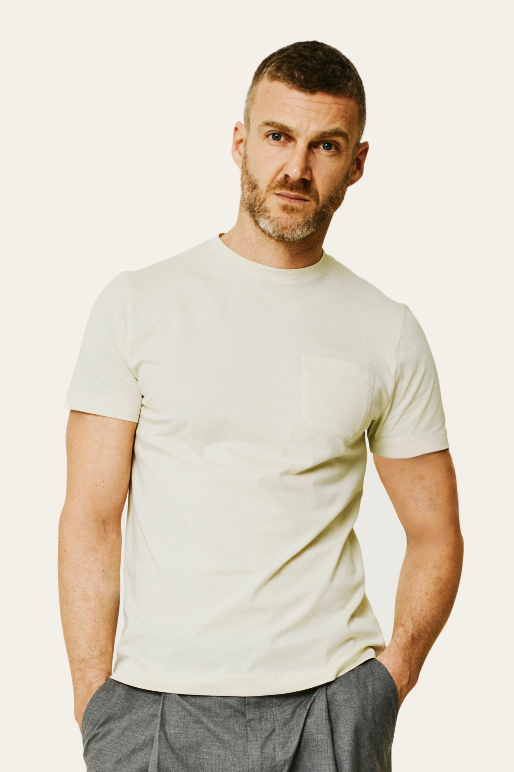 T-Shirt - BUSTER - Creme - Lafaurie