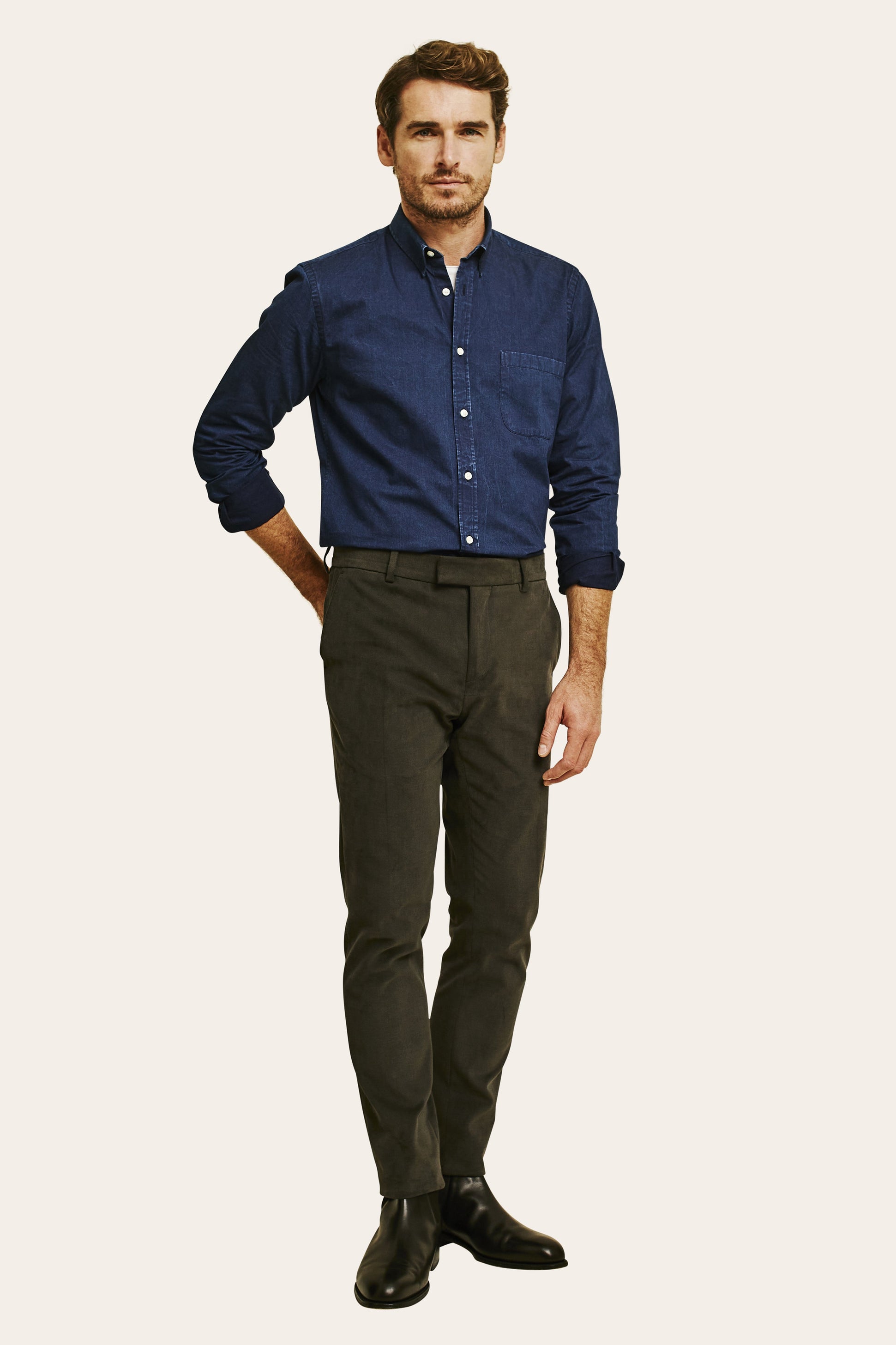 Chemise Akemi - Indigo - Lafaurie