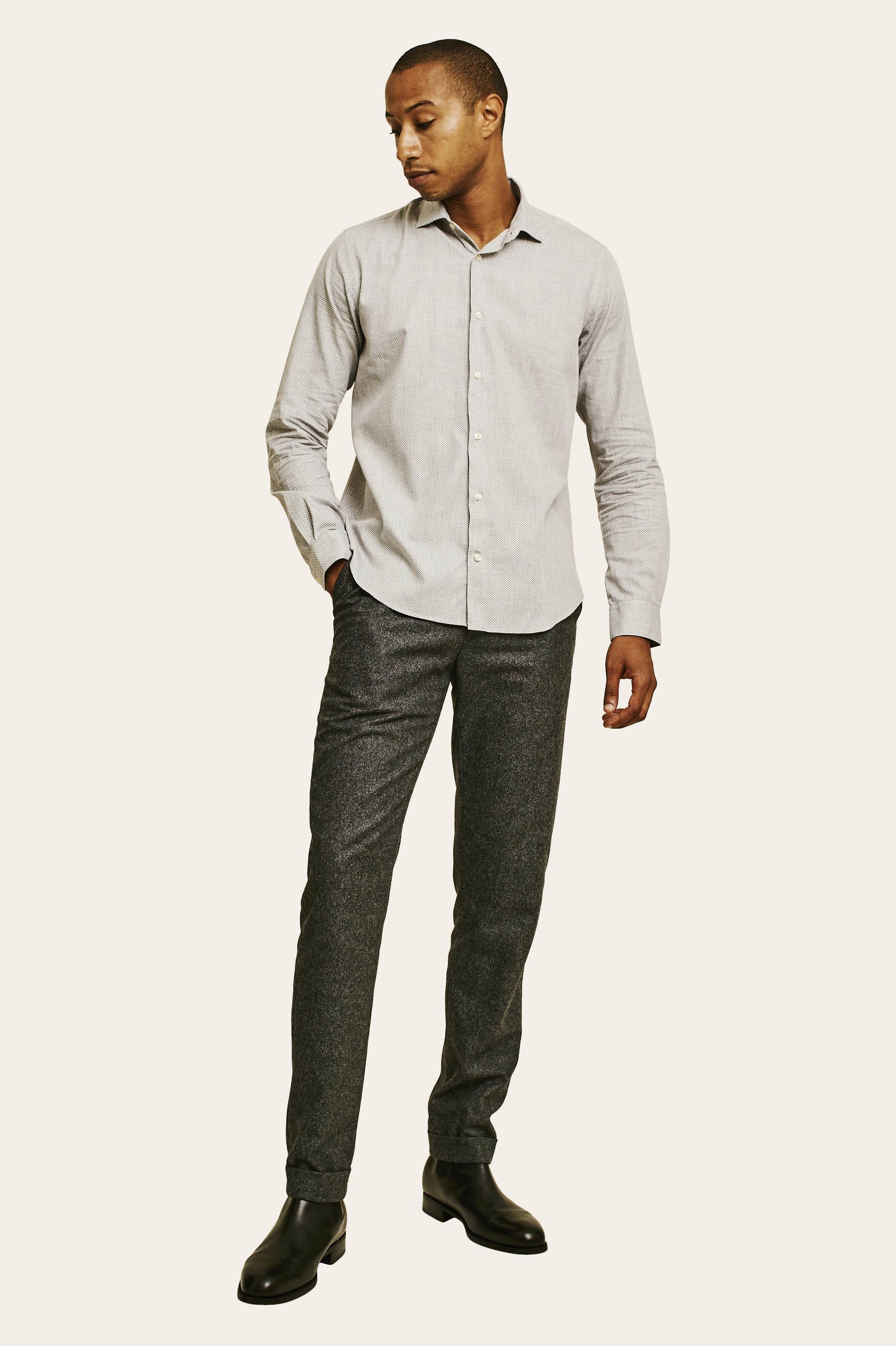 Chemise Amiral - Gris - Lafaurie