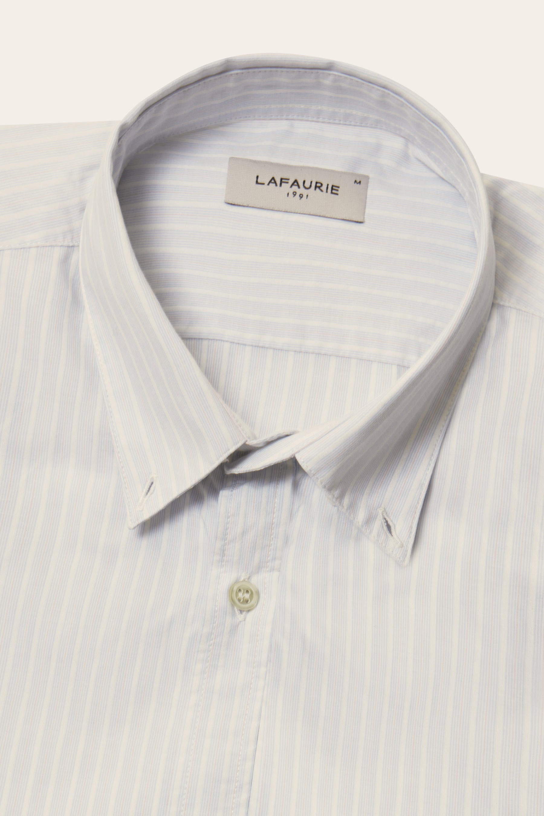 Chemise Berlioz - Blanc/Corail - Lafaurie
