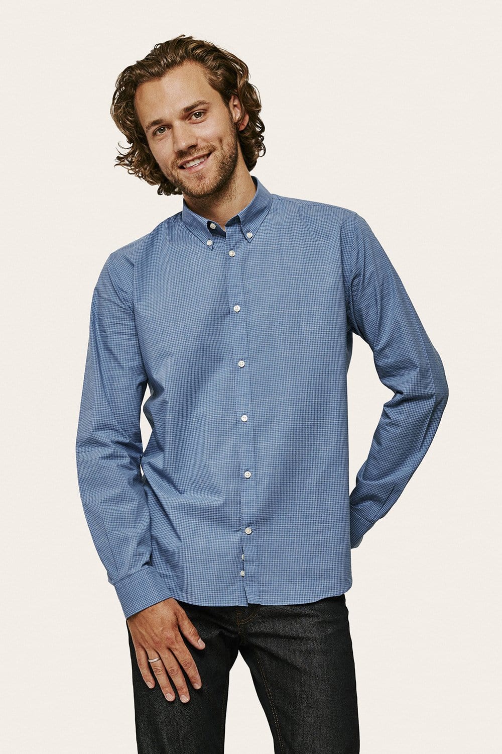 Chemise Tatami - Bleu Gris - Lafaurie