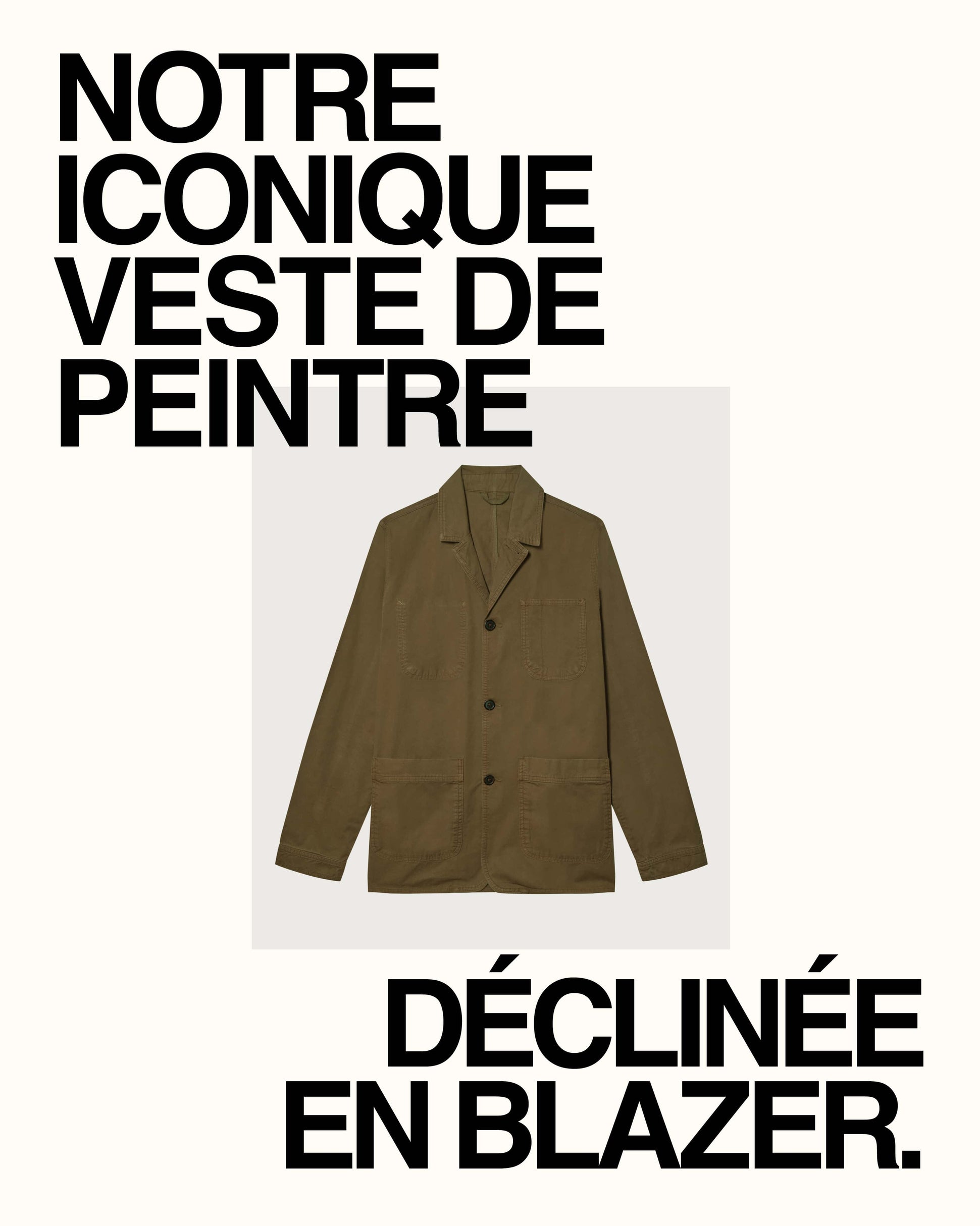 Veste d'architecte DONOVAN - Olive